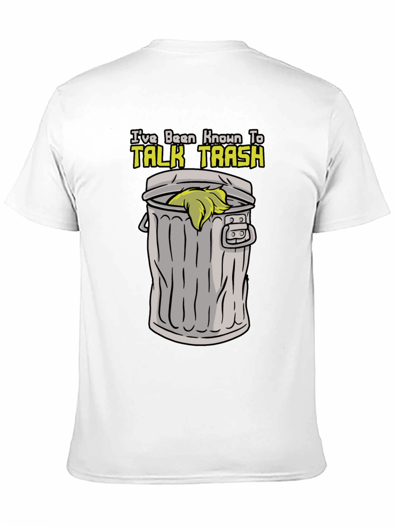 Black Talk Trash T-Shirt - Funny Sarcastic Tee view 11