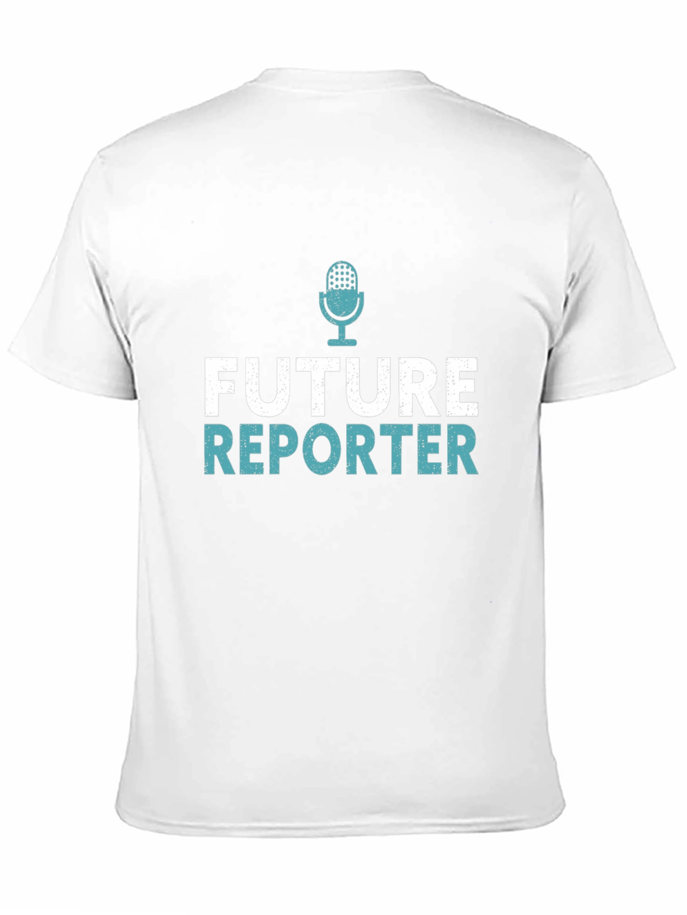Black Future Reporter Graphic Tee - Black Cotton T-Shirt view 11