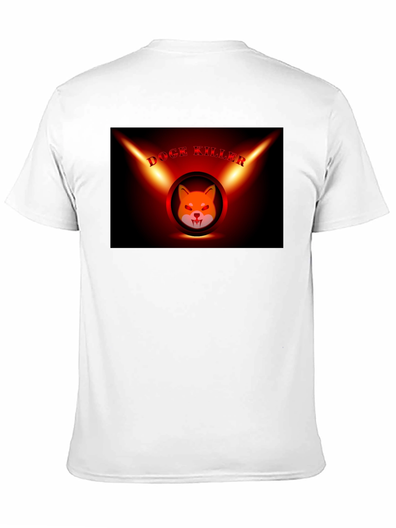 Black Doge Killer Graphic Tee - Shiba Inu Crypto view 11