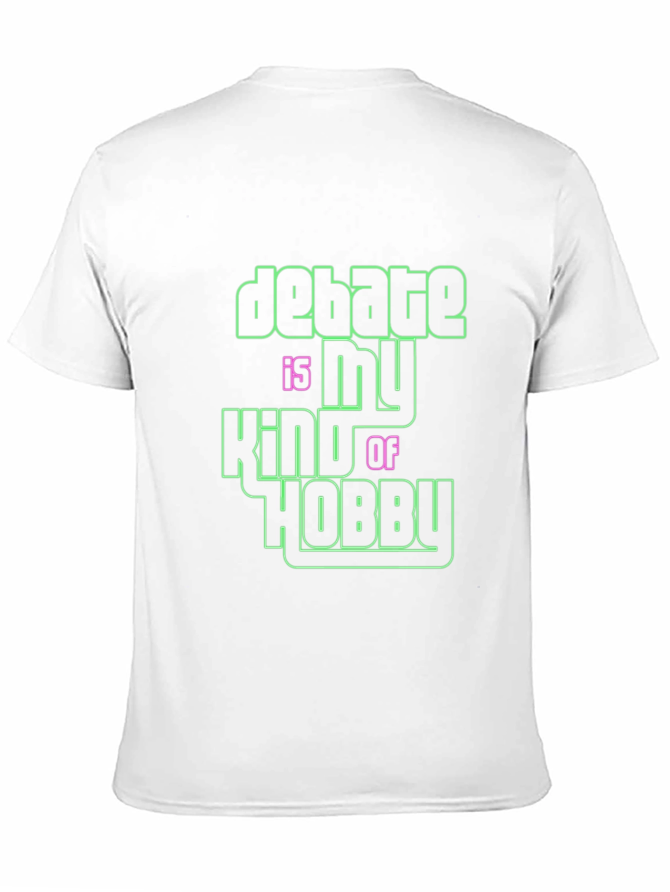 Black Debate Hobby Graphic Tee - Bold Style view 11