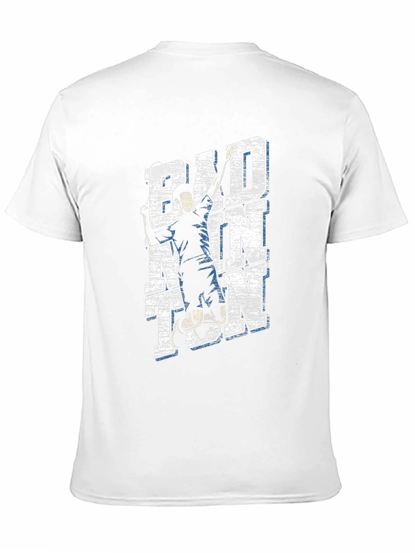 Badminton Graphic Tee - Black Cotton T-Shirt for Sports Lovers - 11