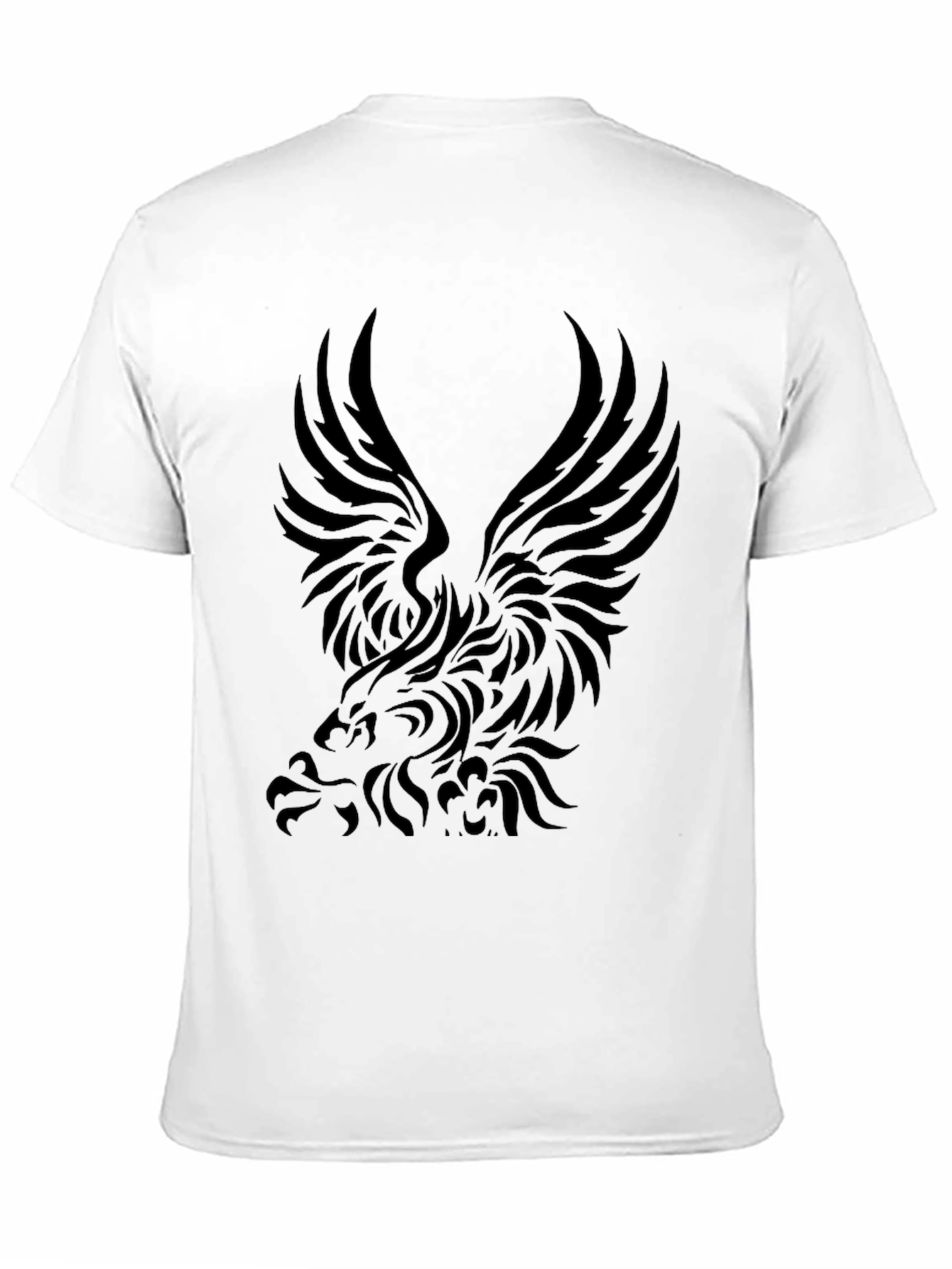 Black Black Eagle Graphic Tee view 11