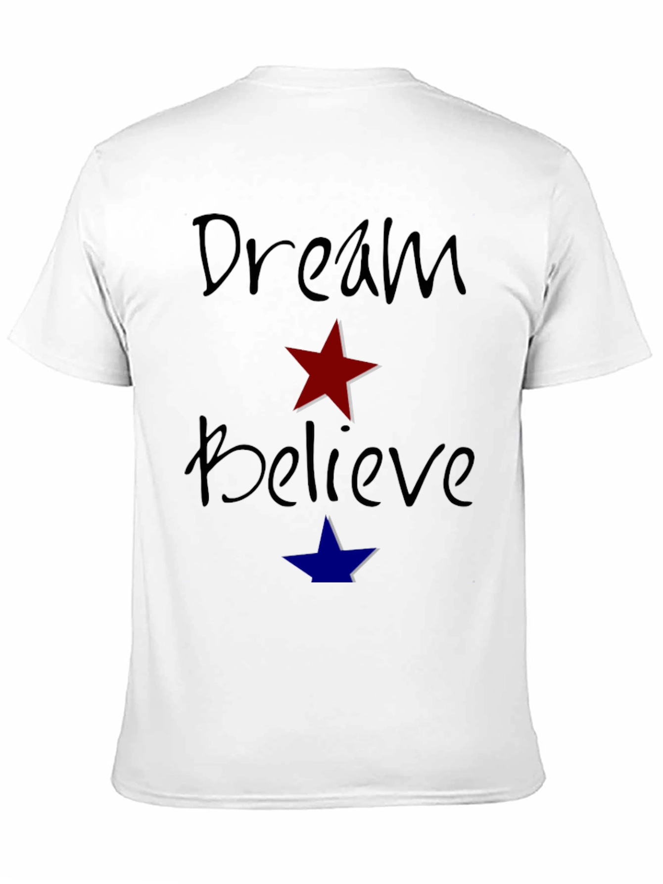 Black Dream Believe Graphic T-Shirt view 11