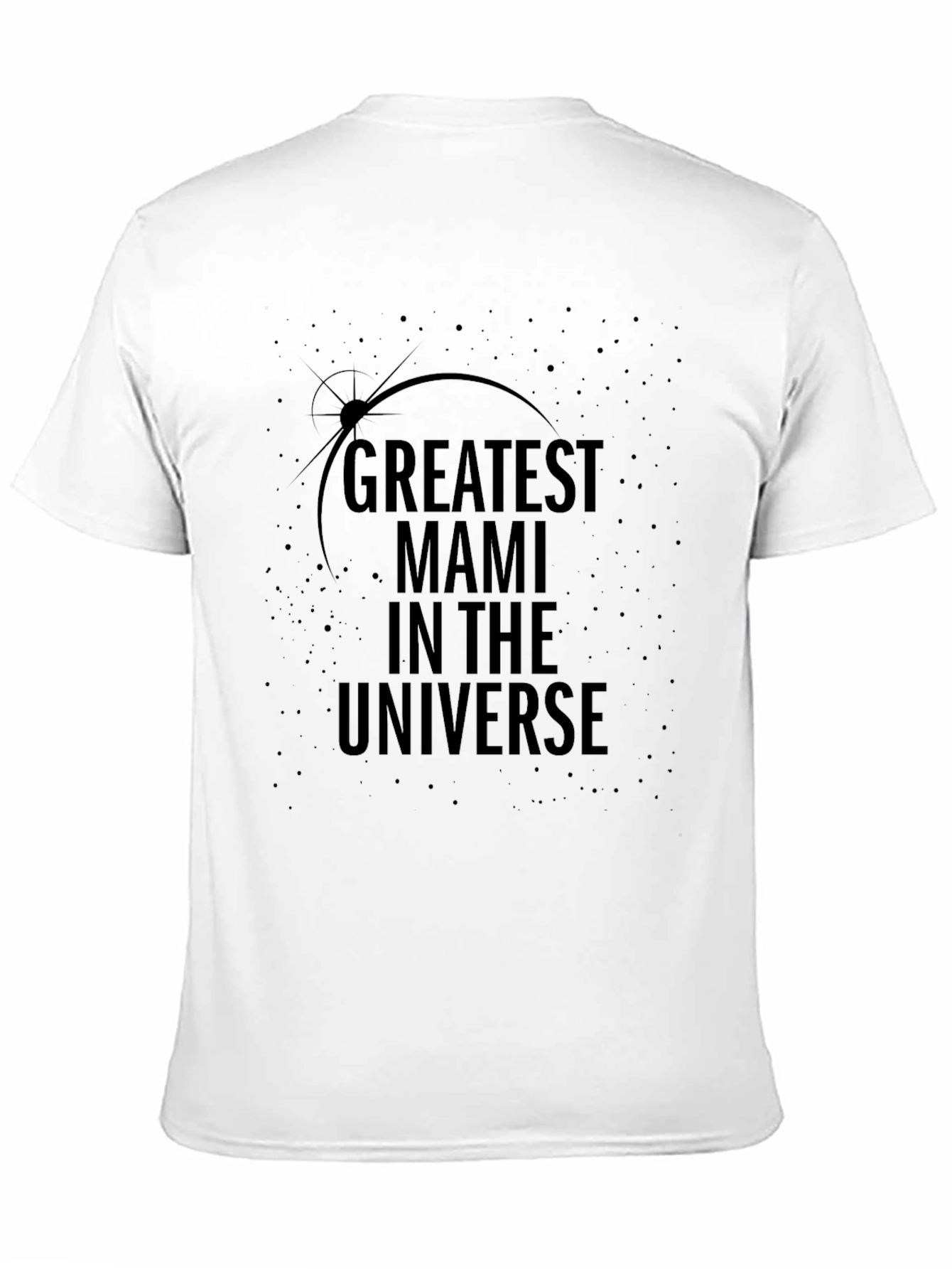 Black Greatest Mami in the Universe T-Shirt view 11