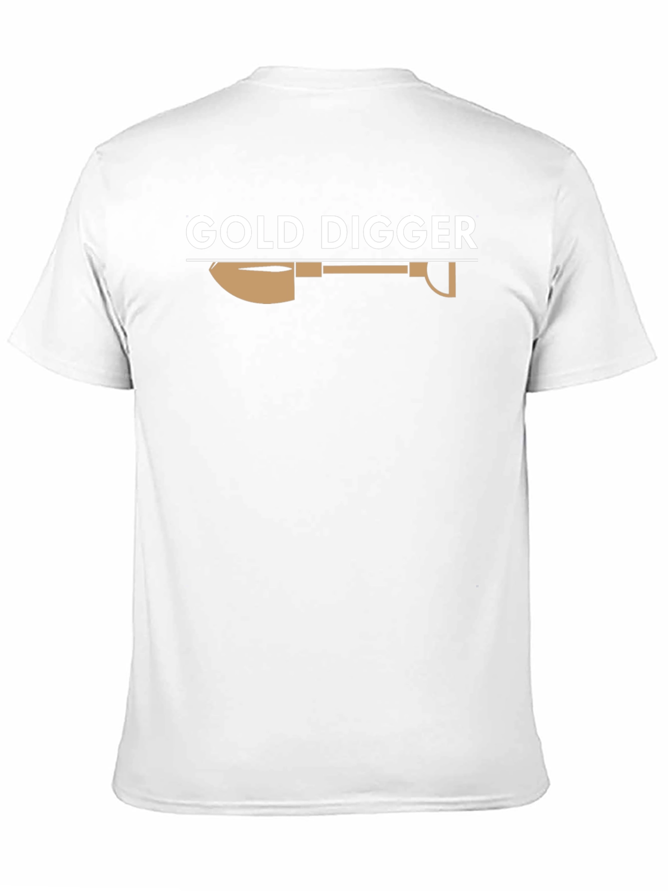 Black Gold Digger Graphic Tee - Novelty Shirt view 11