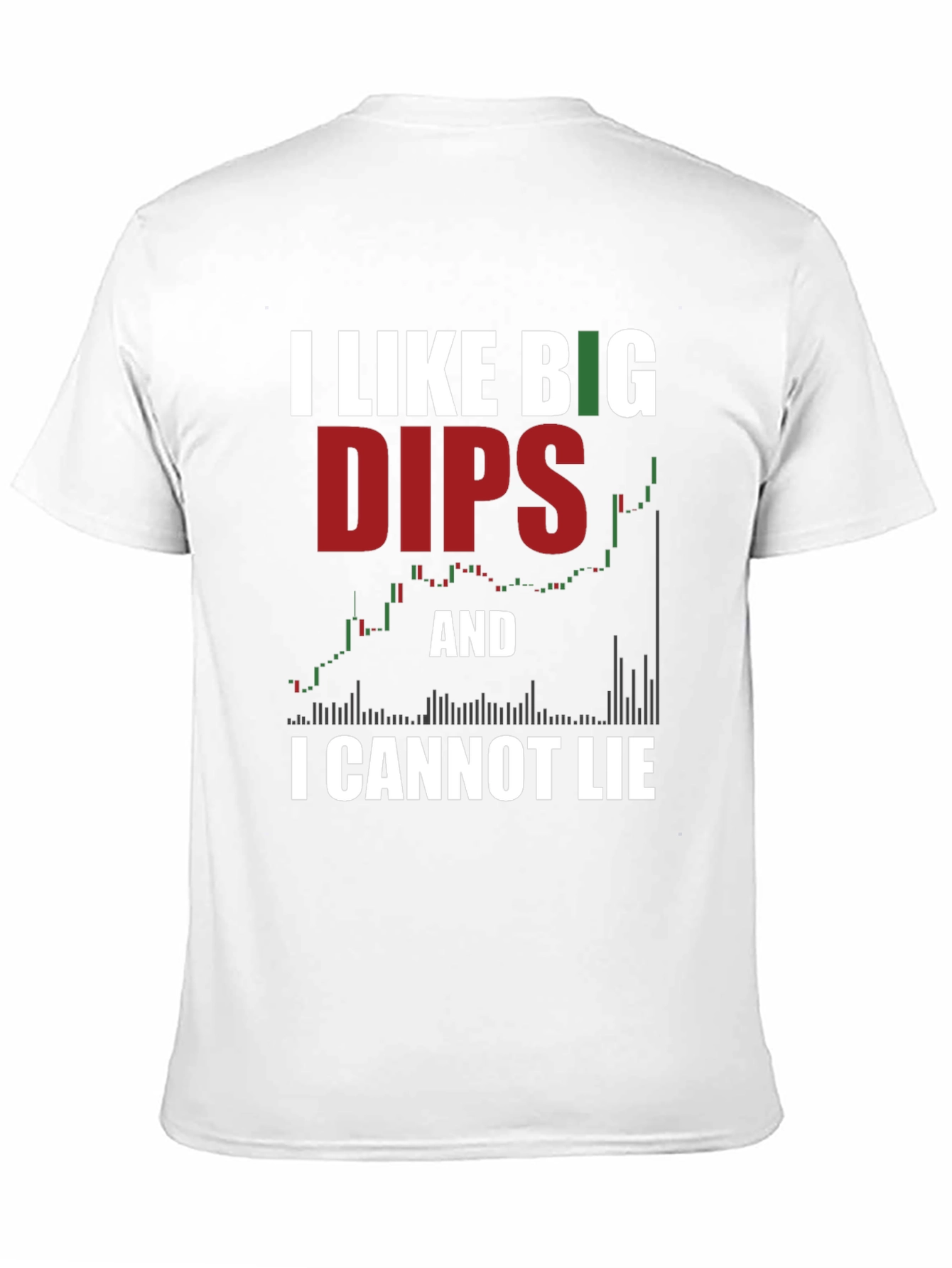Black I Like Big Dips Funny Stock Market T-Shirt view 11