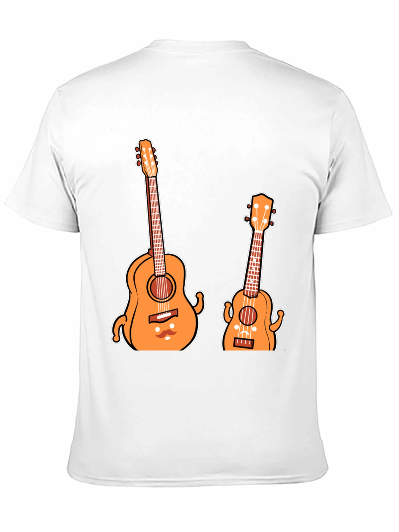 Black Funny Guitar T-Shirt - Musical Instrument Tee view 11