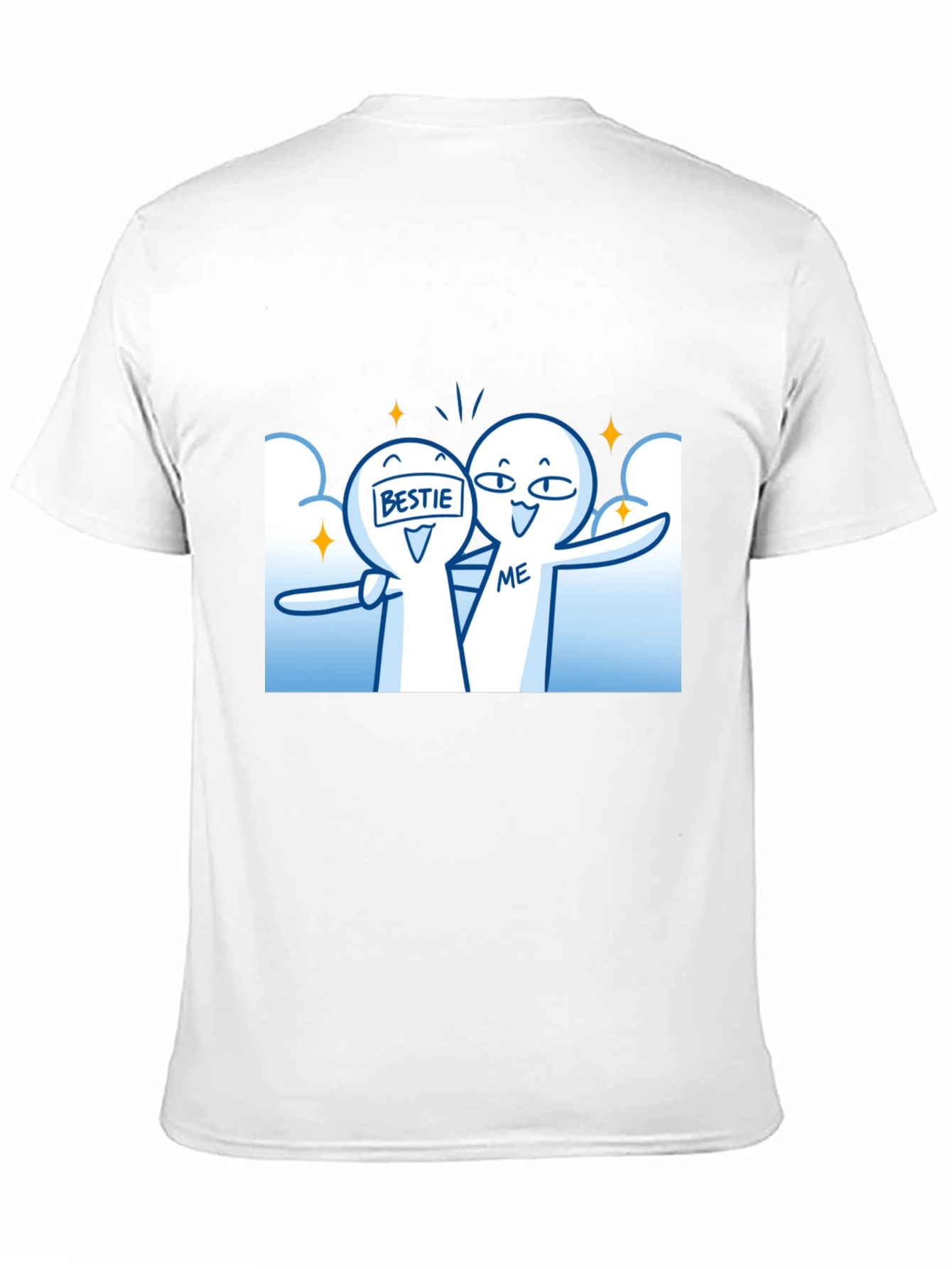 Black Best Friends Forever Graphic Tee view 11