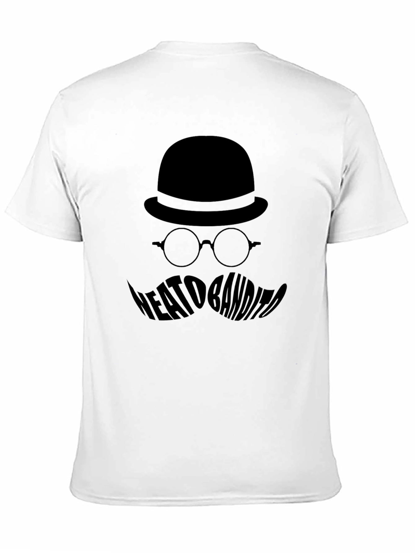 Black Neato Bandito T-Shirt - Novelty Graphic Tee view 11