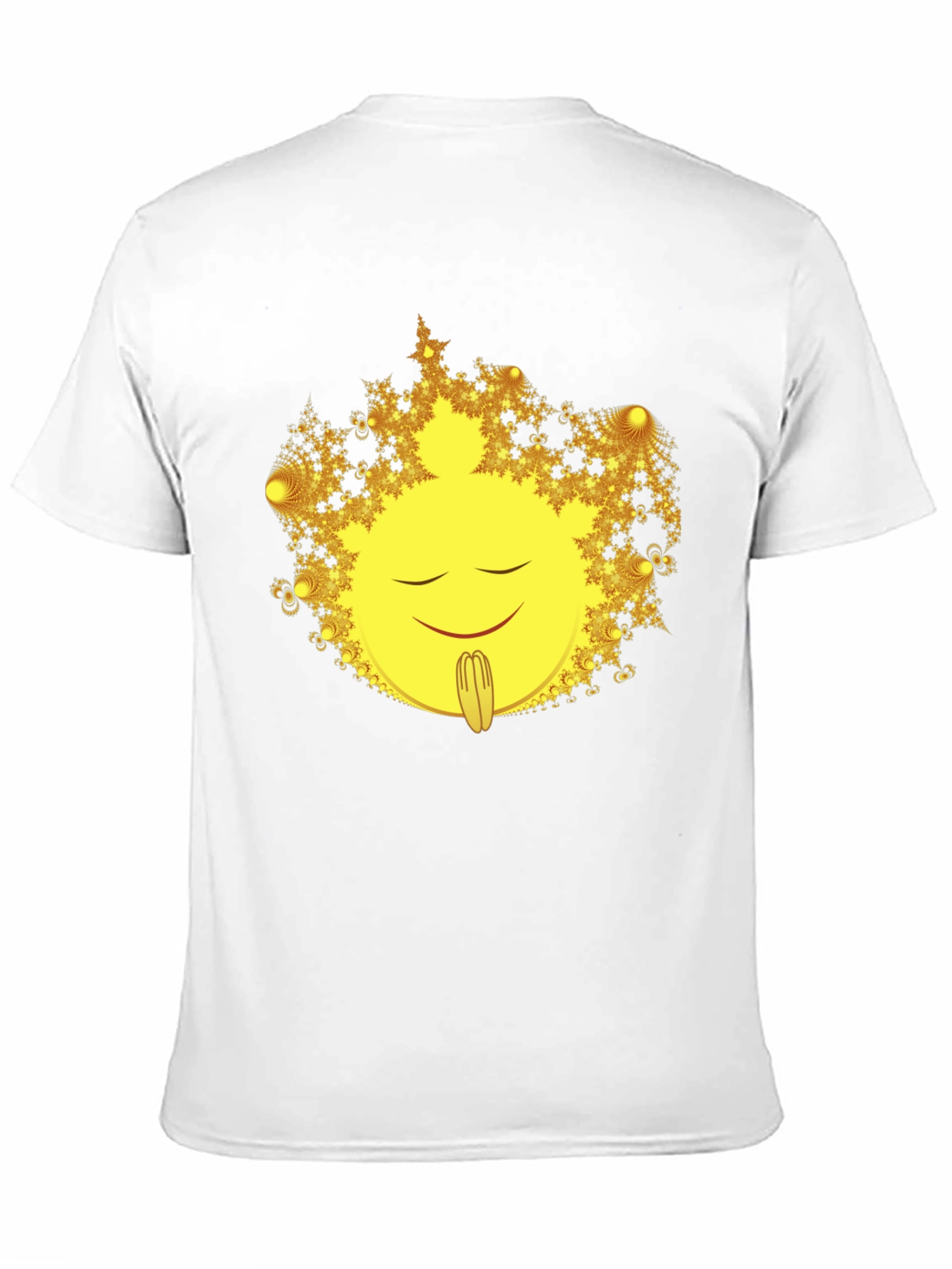 Meditating Sun Graphic T-Shirt - Relaxed Fit - 11