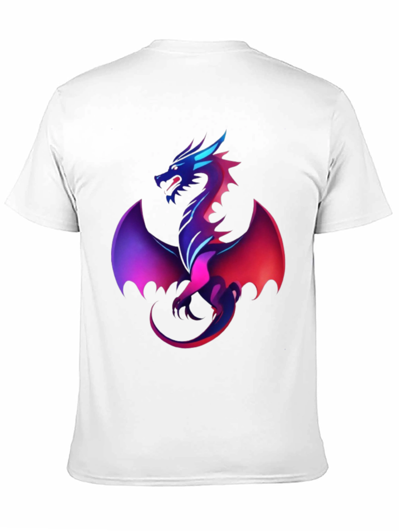 Black Dragon Graphic Tee - Men's Black T-Shirt view 11