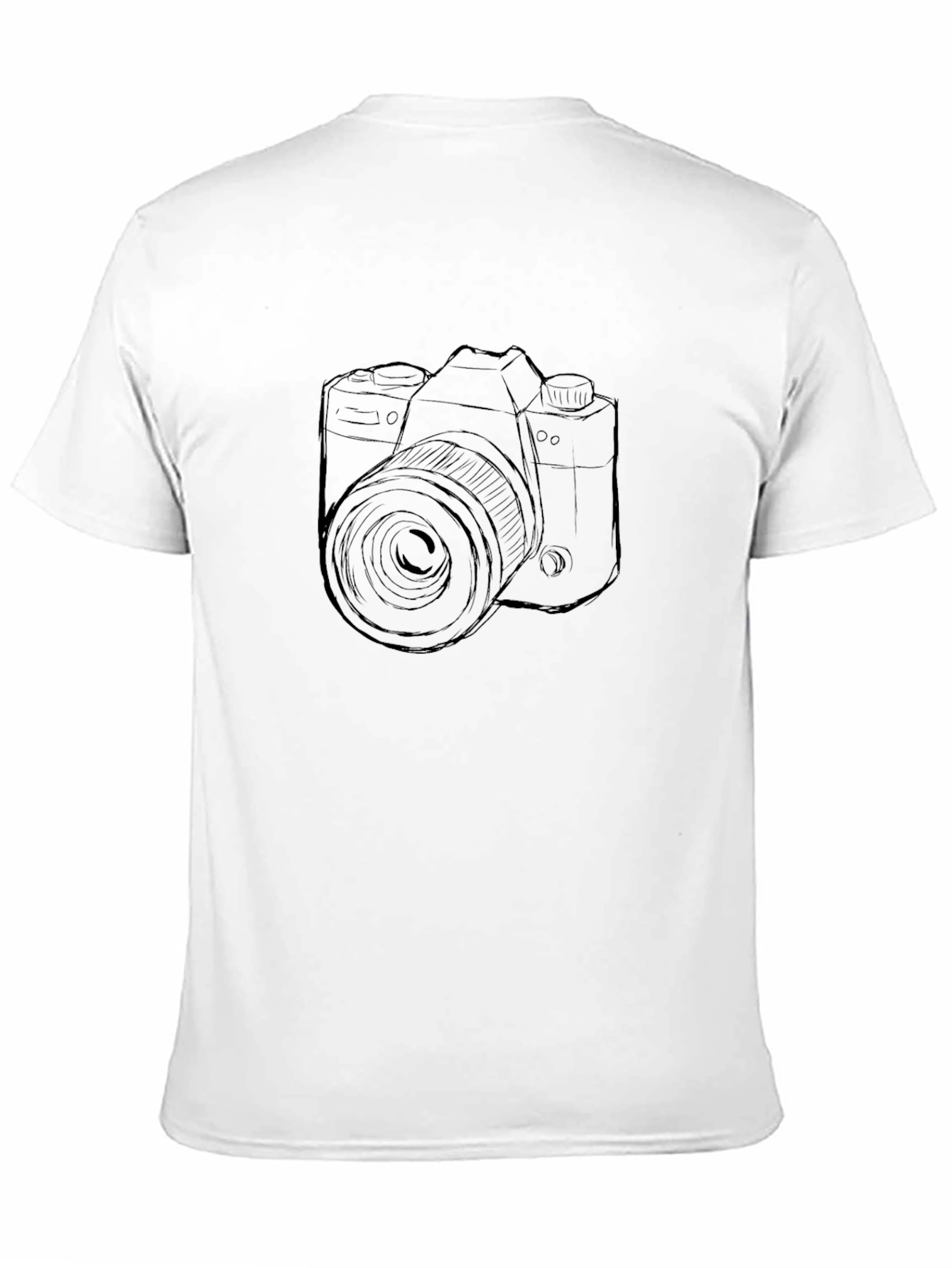 Black Camera Graphic Tee - Photographer's Must-Have view 11