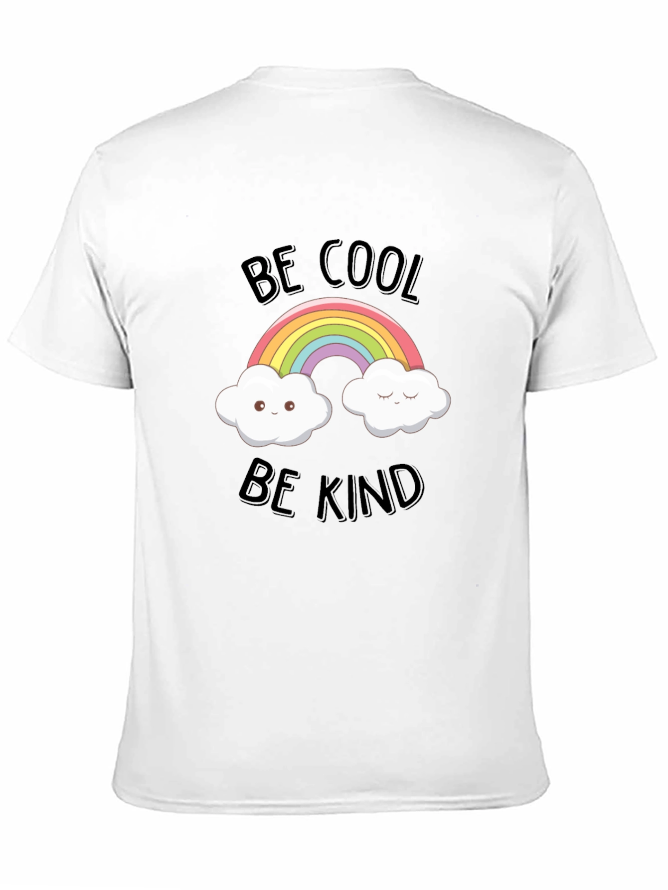 Black Be Cool Be Kind Graphic Tee view 11
