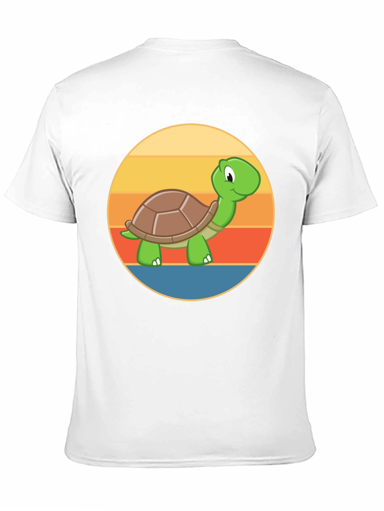 Black Turtle T-Shirt - Cute Cartoon Animal Tee view 11