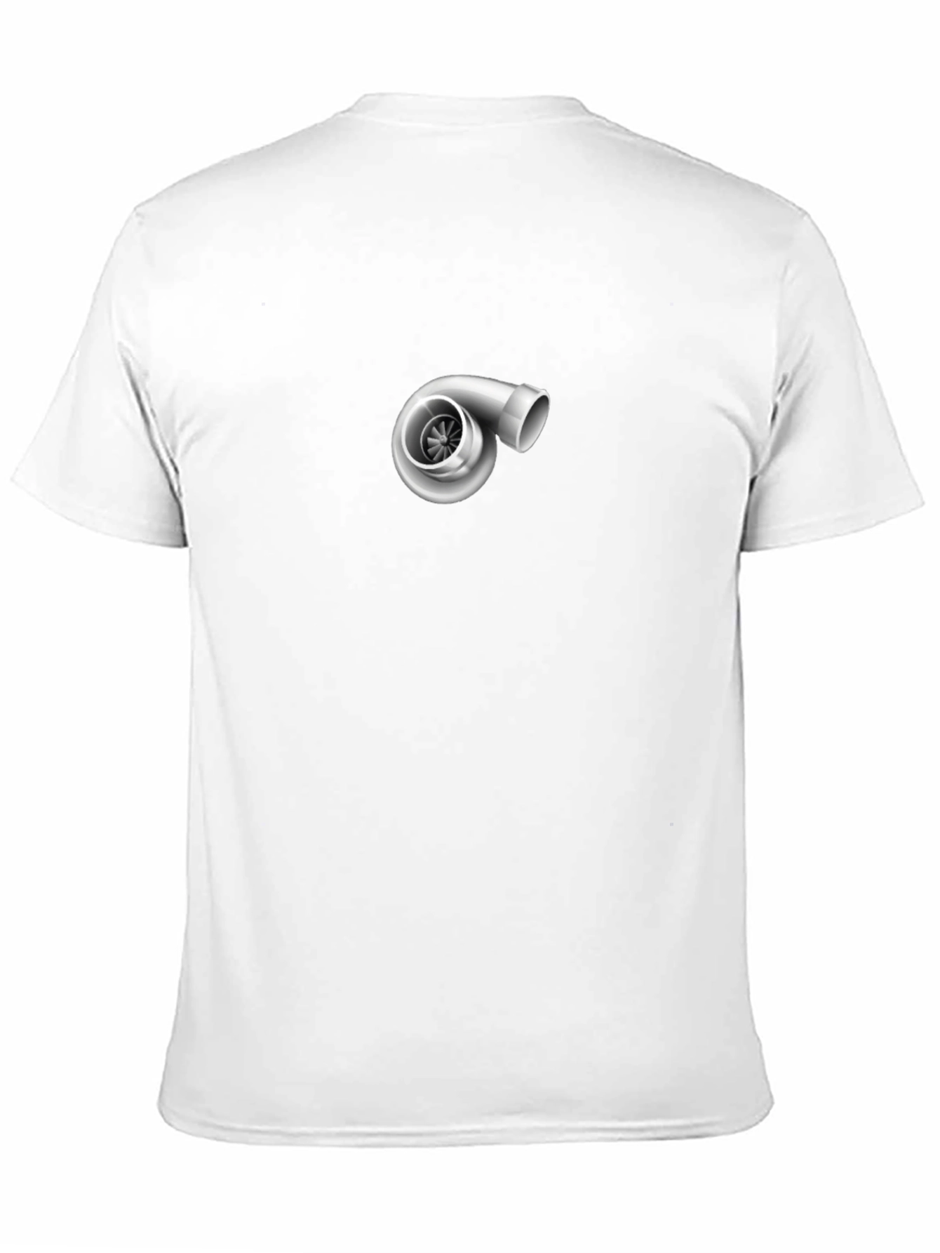 Black Turbo Graphic Tee - Black Cotton Blend view 11