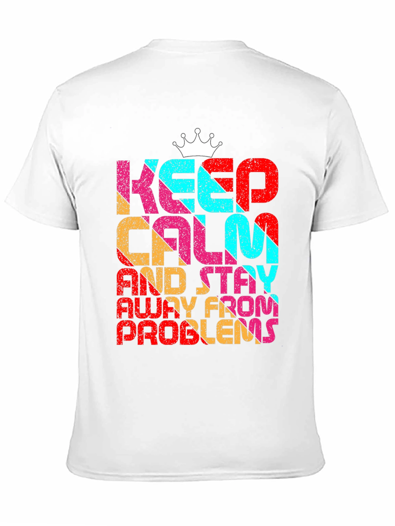 Black Keep Calm T-Shirt view 11