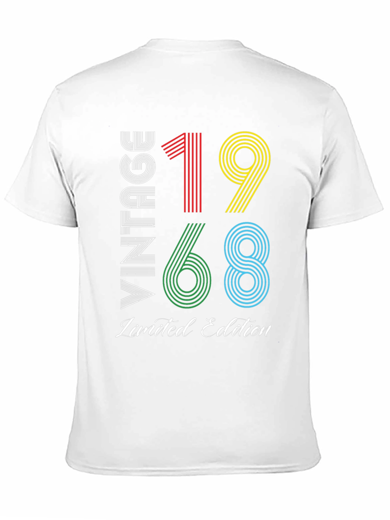 Black Vintage 1968 Limited Edition Graphic T-Shirt view 11