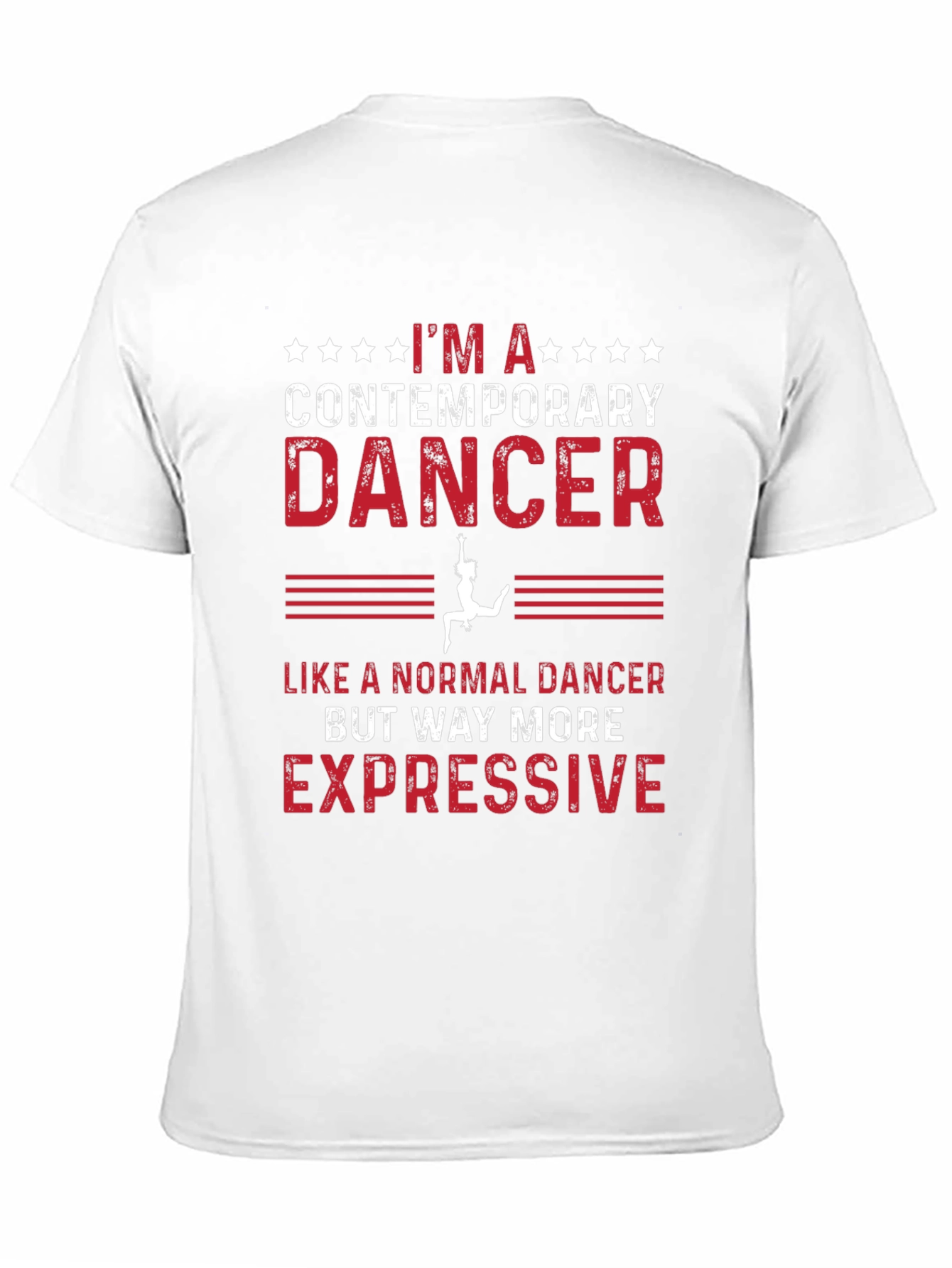 Contemporary Dancer Graphic T-Shirt - Expressive Style - 11