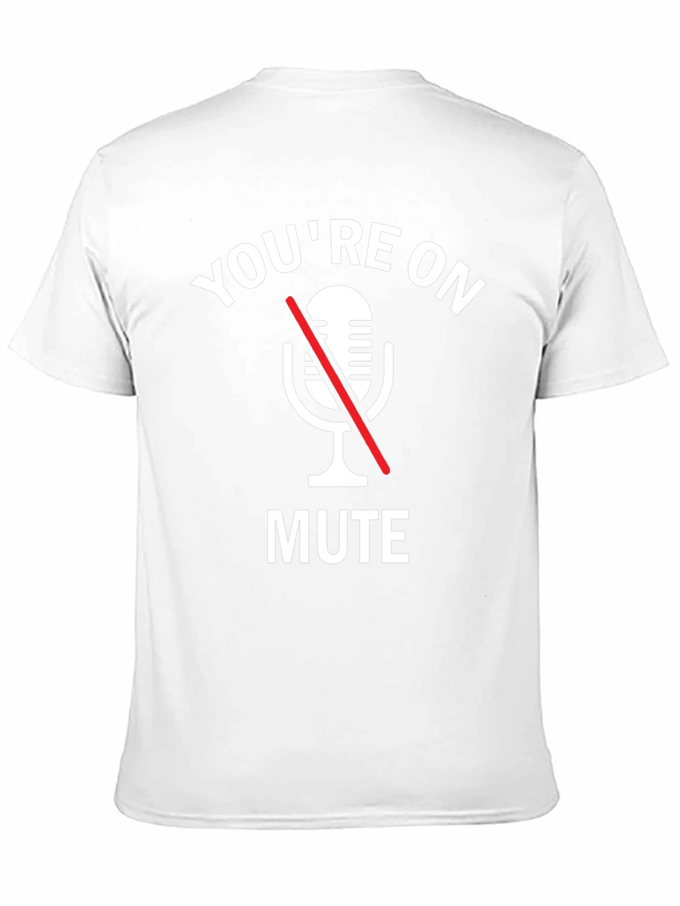 Black You're on Mute Black Graphic Tee view 11