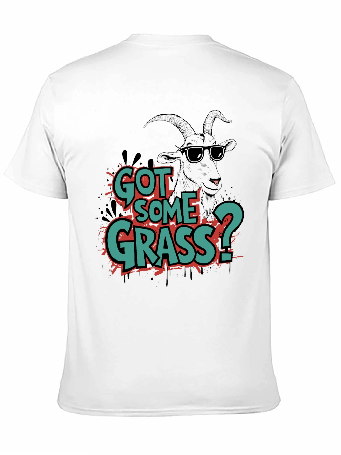 Black Got Some Grass? Graphic Tee view 11