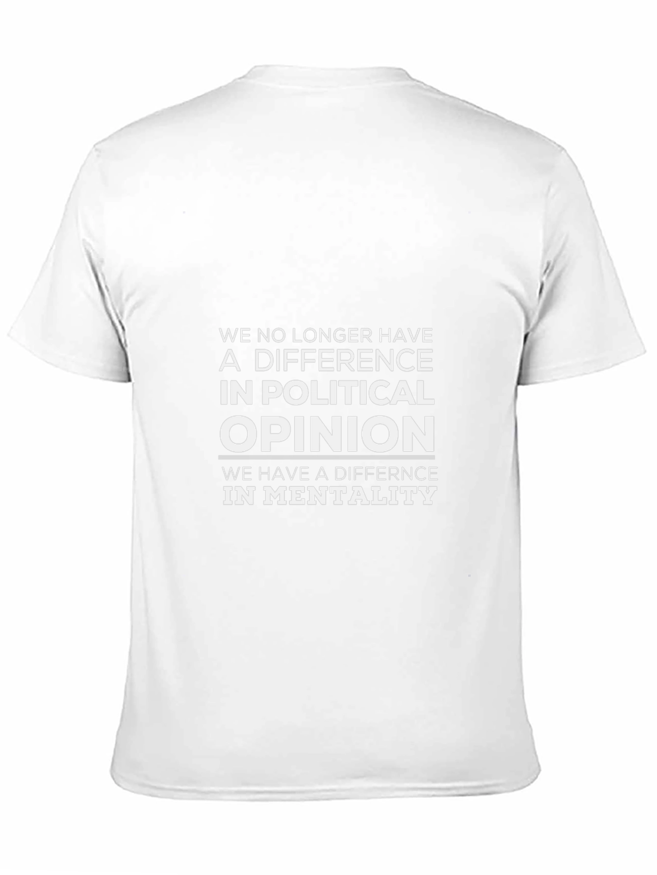 Black Political Opinion T-Shirt - Bold Statement Tee view 11