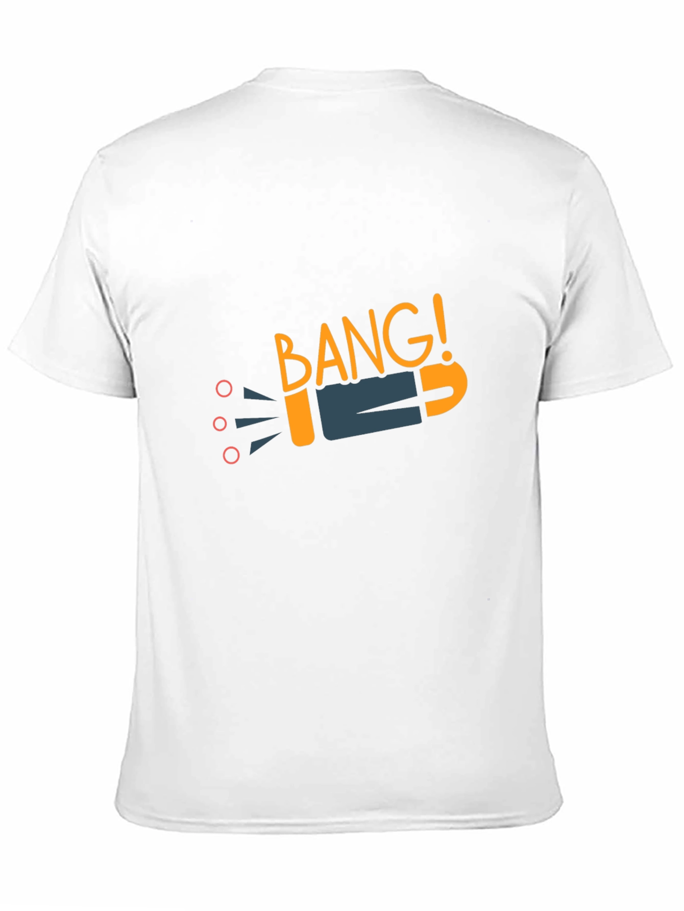 Black Bang! Graphic Tee - Black Cotton T-Shirt view 11