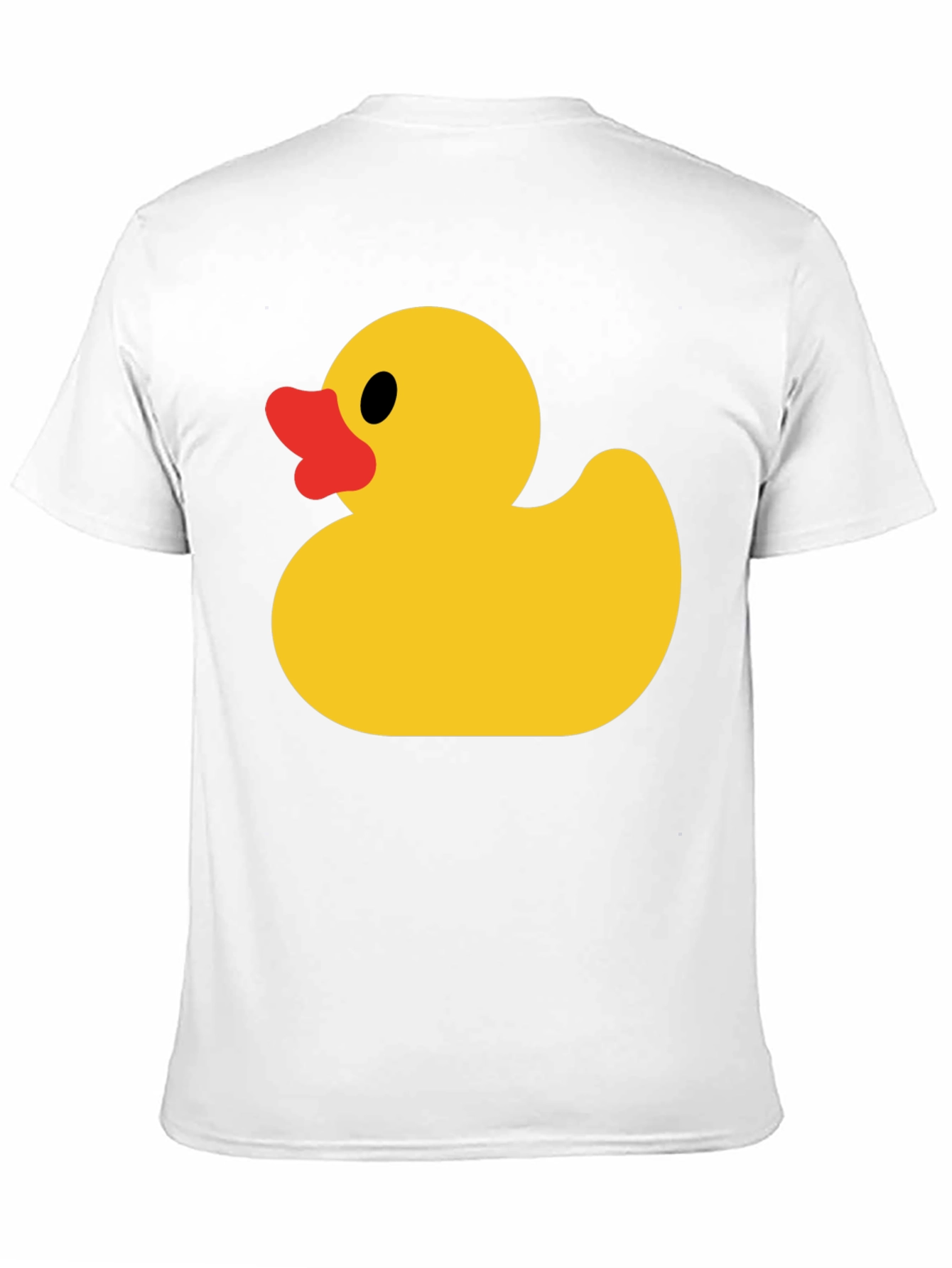 Black Rubber Duck Graphic T-Shirt - Black Cotton Tee view 11