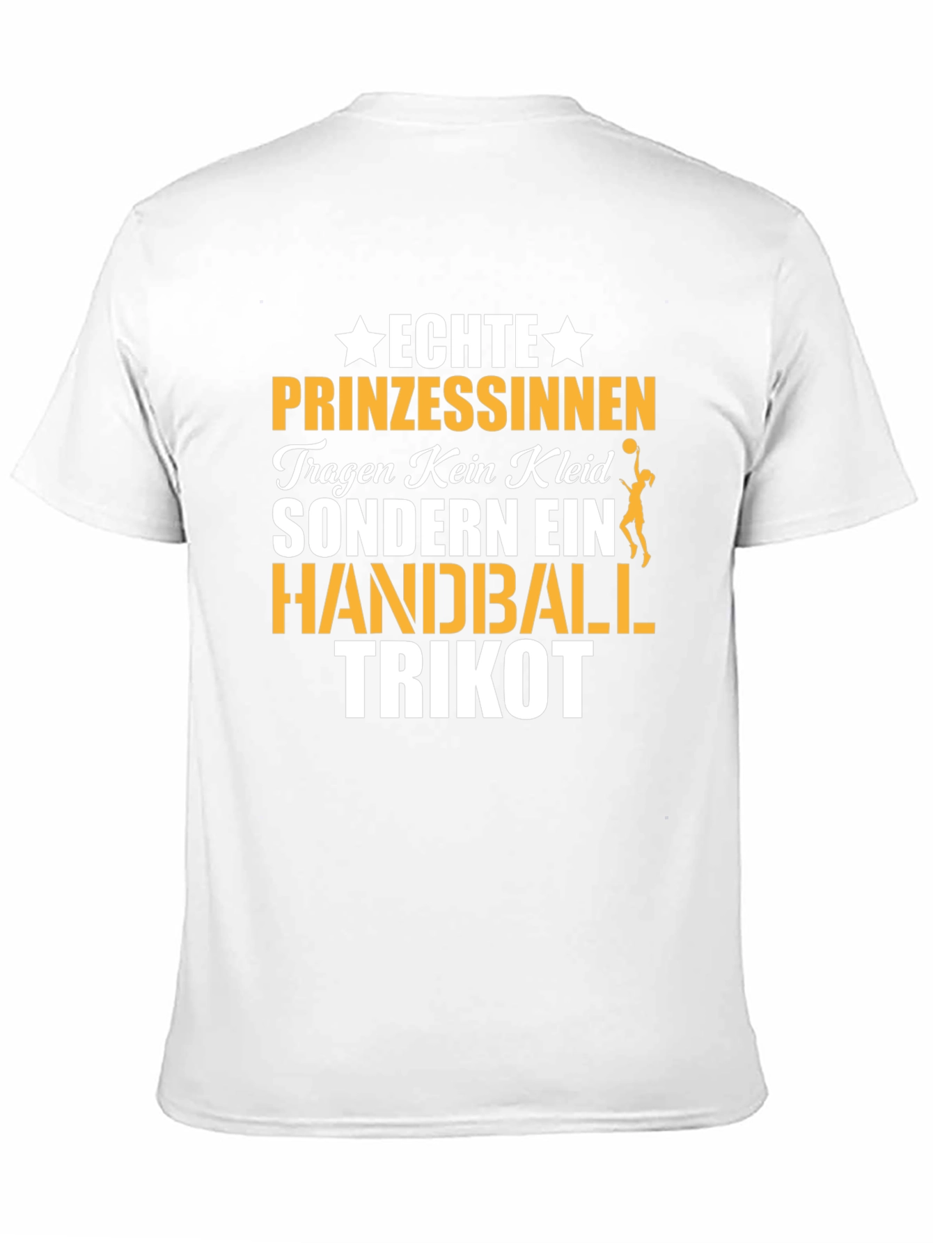Black Handball Princess T-Shirt - Funny German Slogan Tee view 11