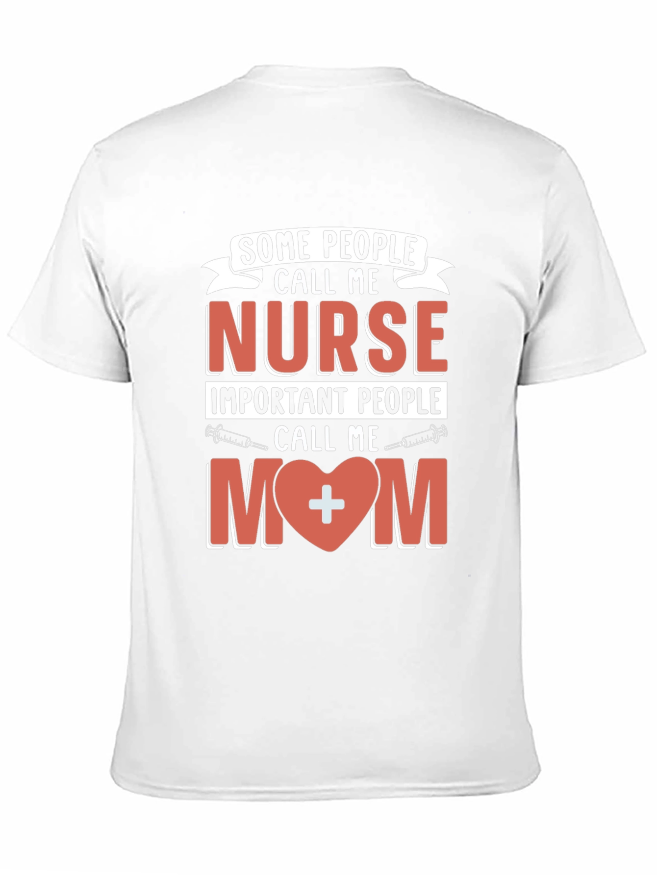 Black Nurse Mom T-Shirt - Gift for Nursing Moms view 11