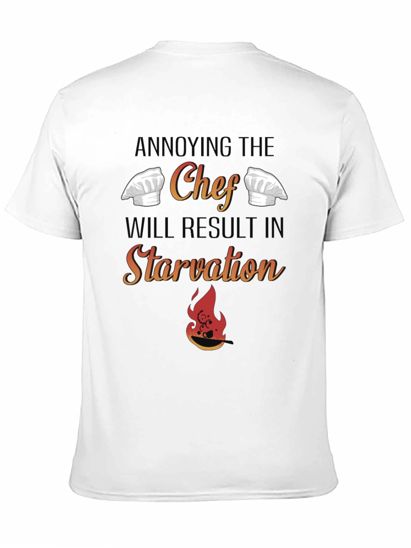 Annoy The Chef Funny Graphic Tee - 11