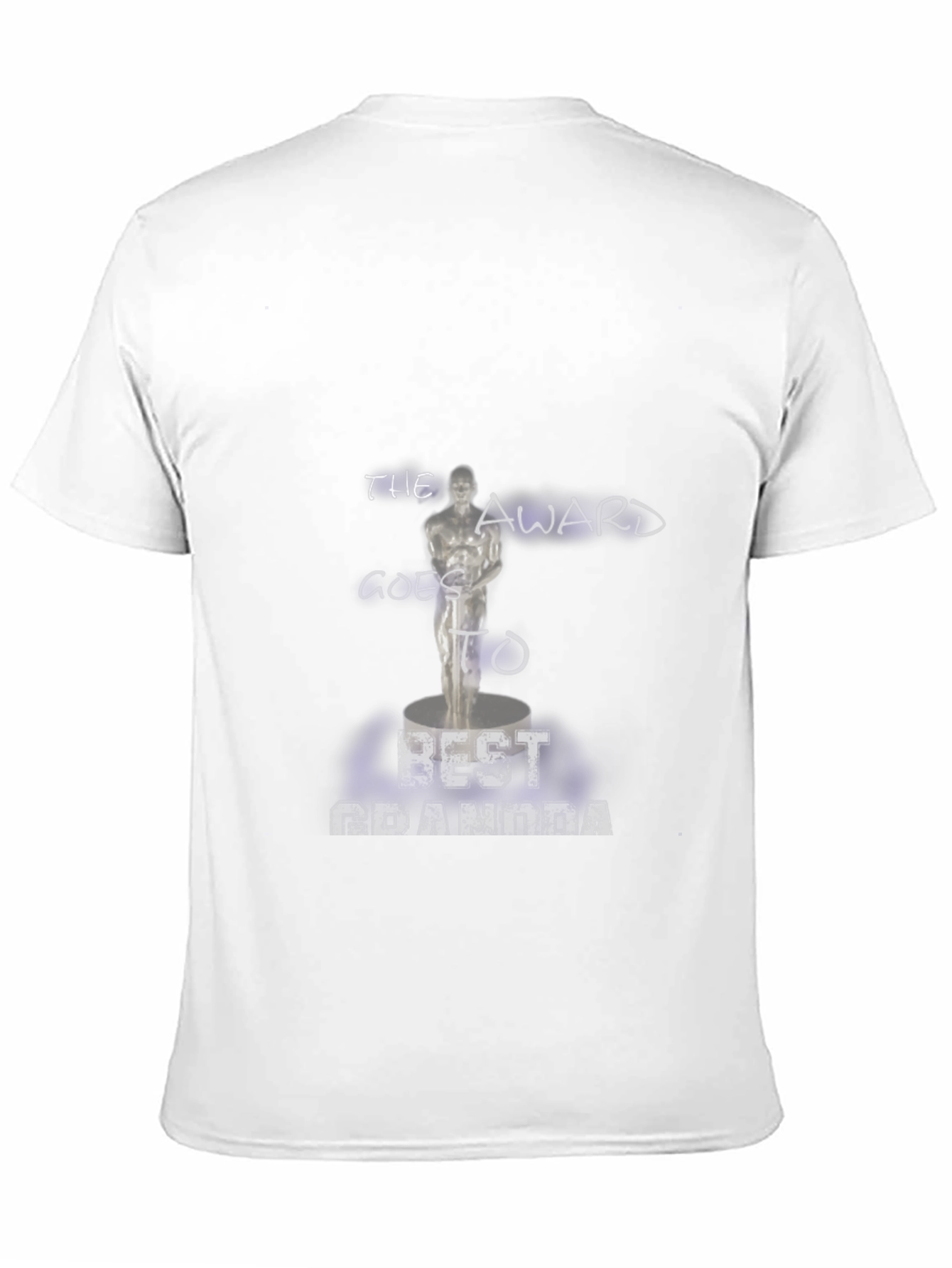 Black Best Grandma Award T-Shirt view 11