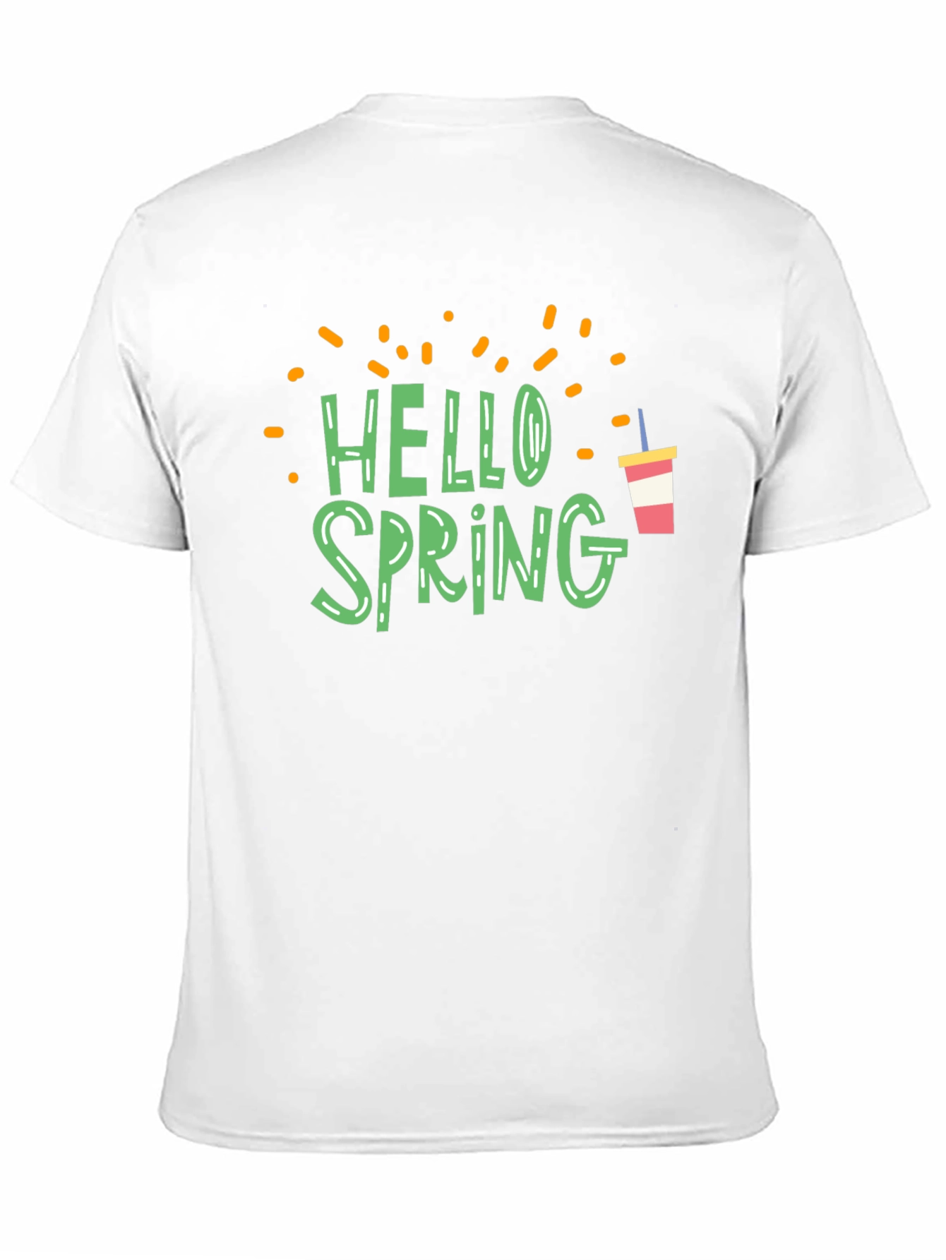 Hello Spring Graphic Tee - Black - 11