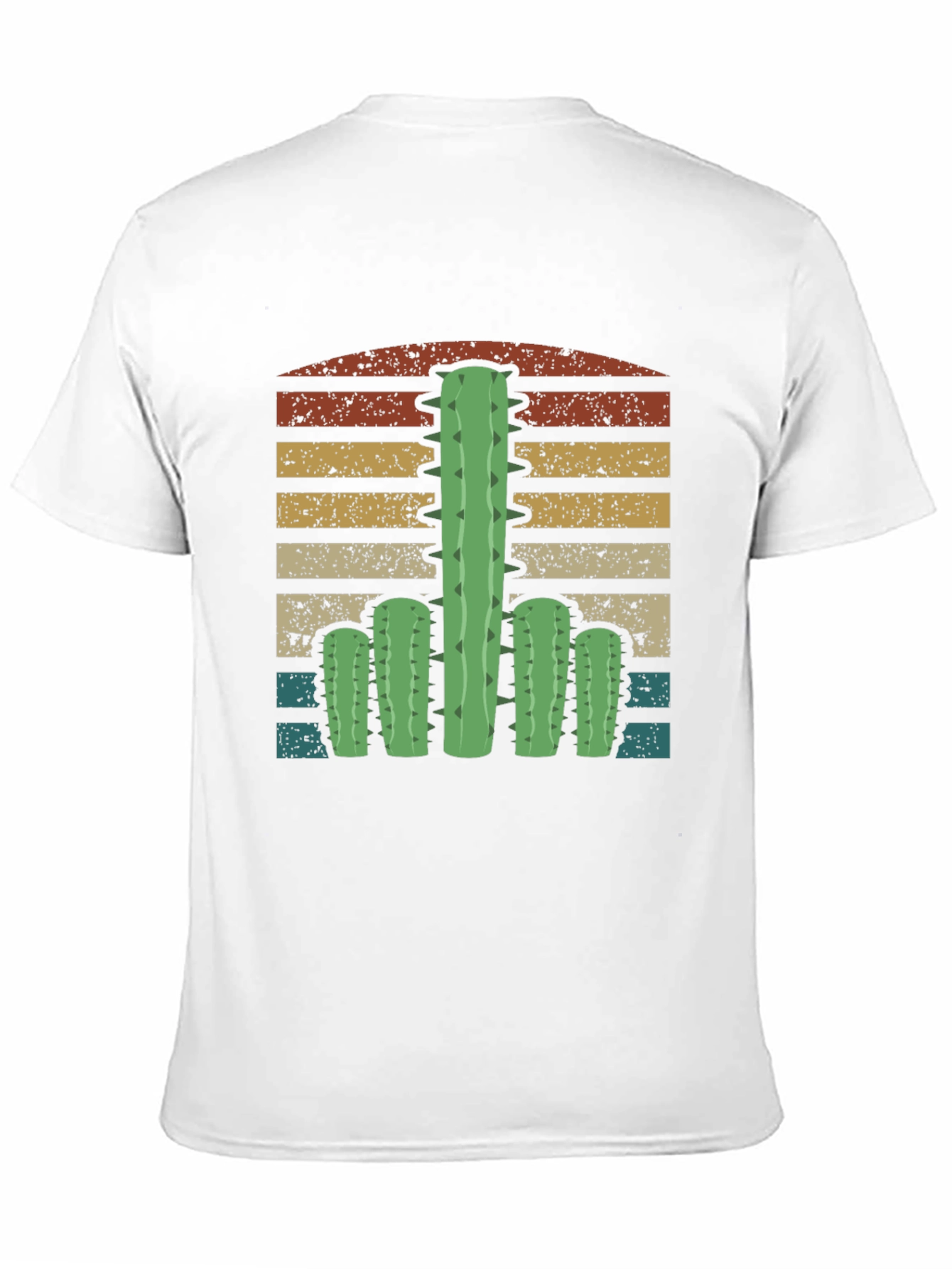 Black Cactus Sunset Graphic Tee - Unisex view 11