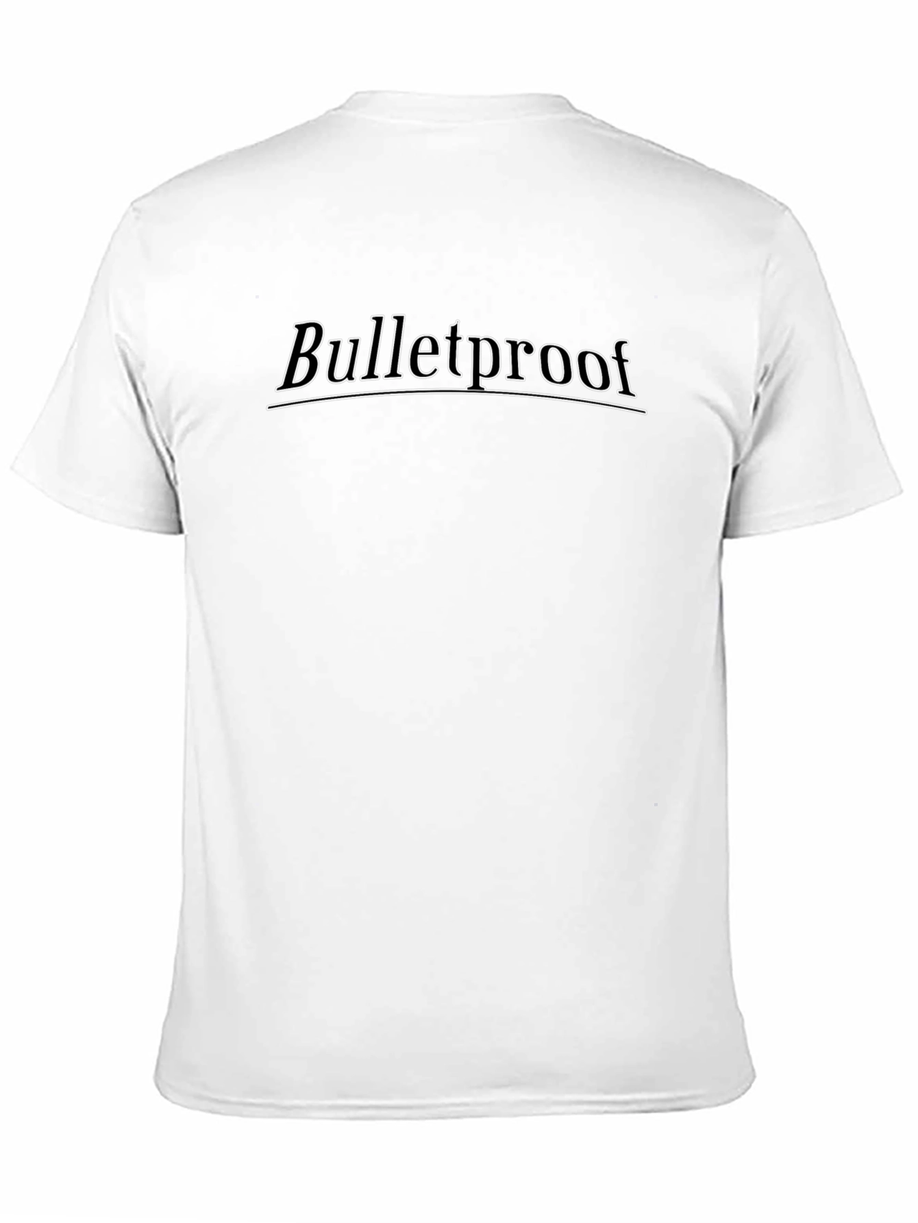 Black Bulletproof Graphic Tee - Mens Black T-Shirt view 11