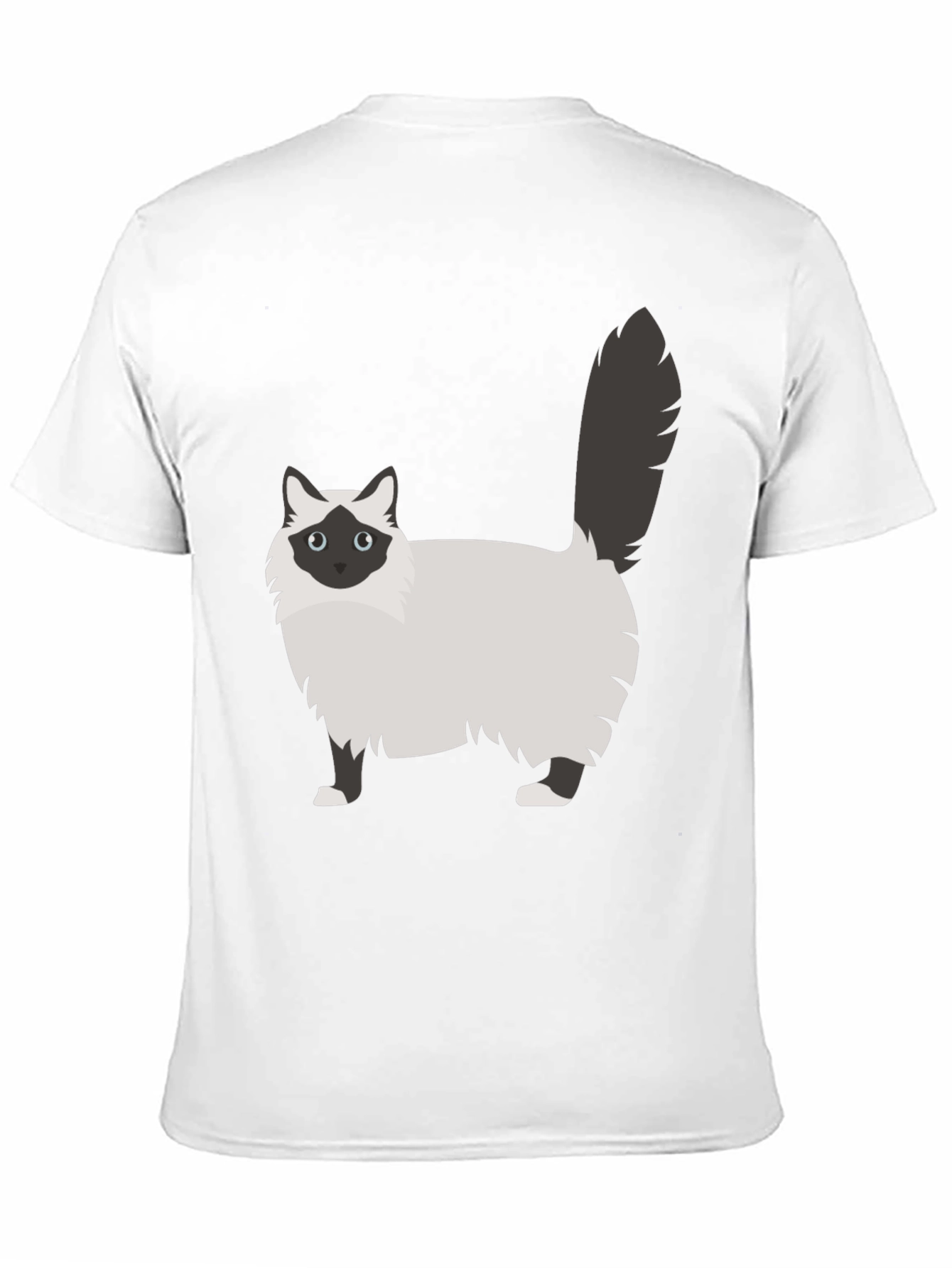 Black Cat Graphic Tee - Stylish Cotton Blend view 11