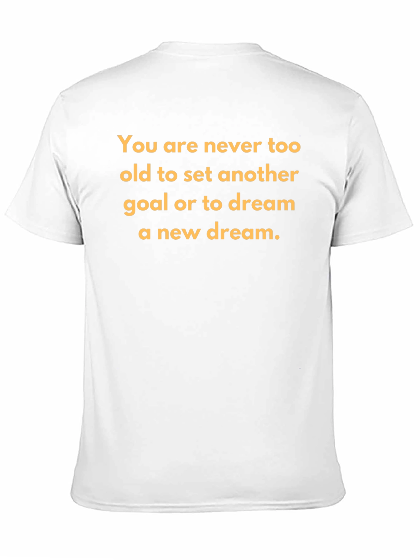 Black Inspirational Dreamer Tee - Never Too Old view 11