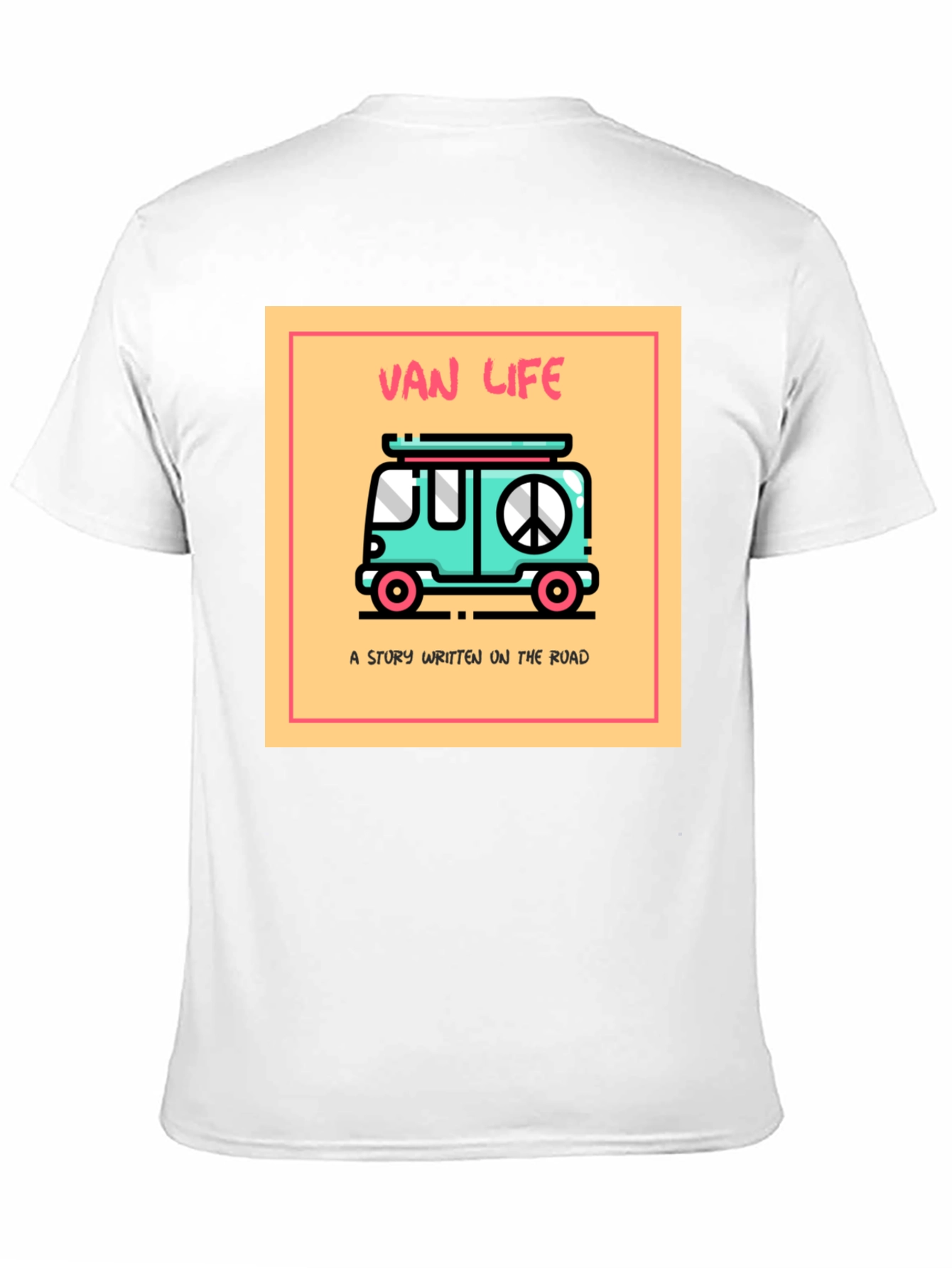 Black Van Life Graphic Tee - Road Trip Style view 11