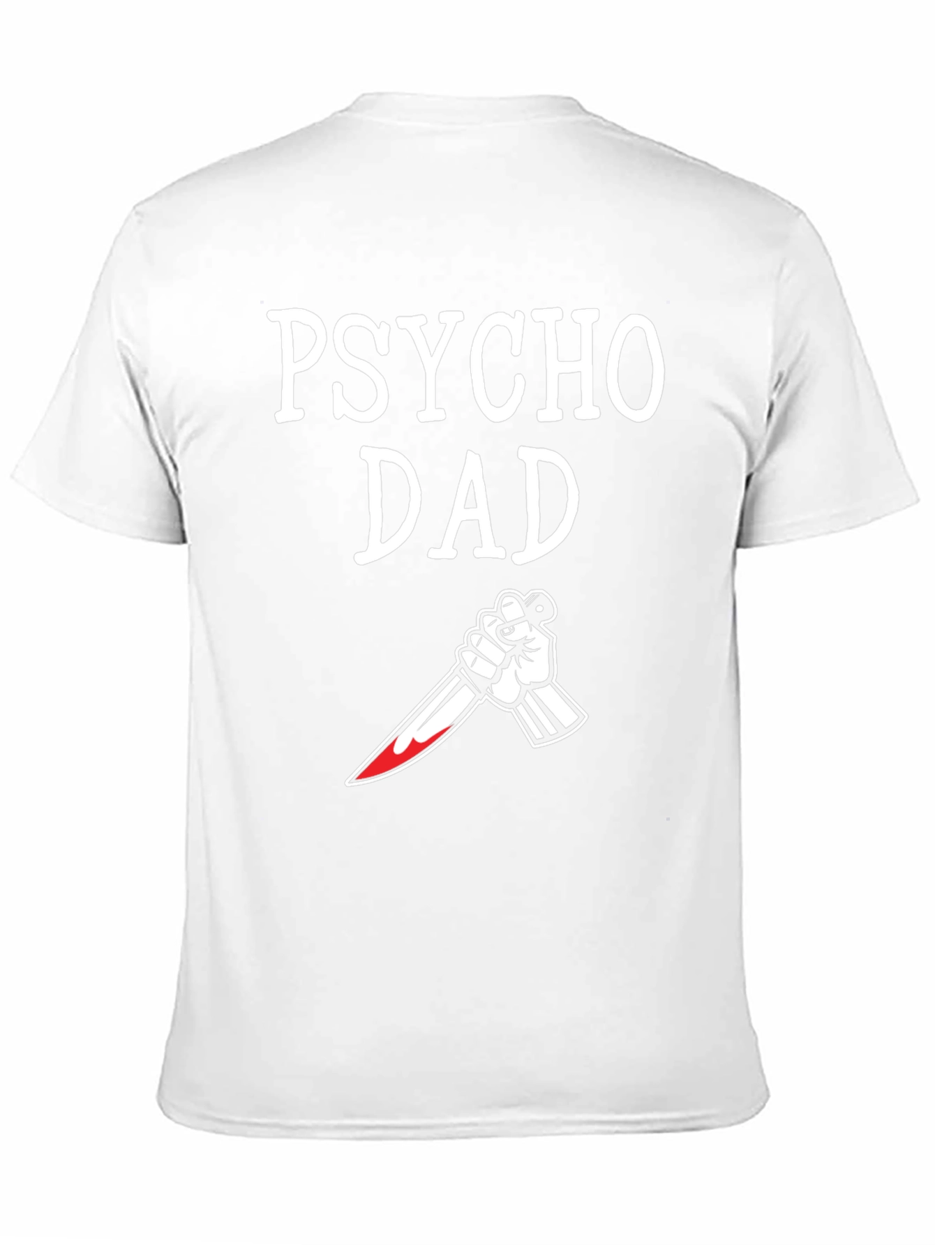Black Psycho Dad Graphic T-Shirt view 11