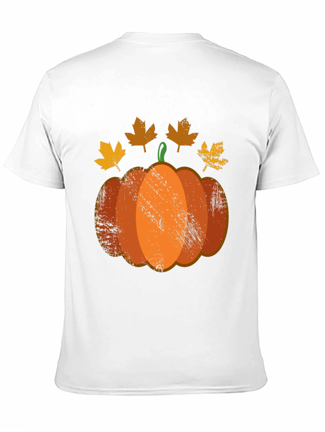 Black Fall Pumpkin T-Shirt - Autumn Harvest Apparel view 11