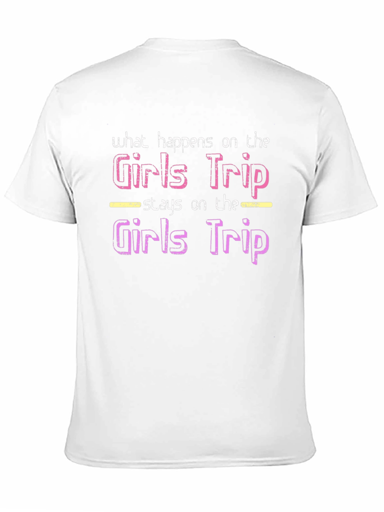 Black Girls Trip T-Shirt - What Happens On The Trip Stays view 11