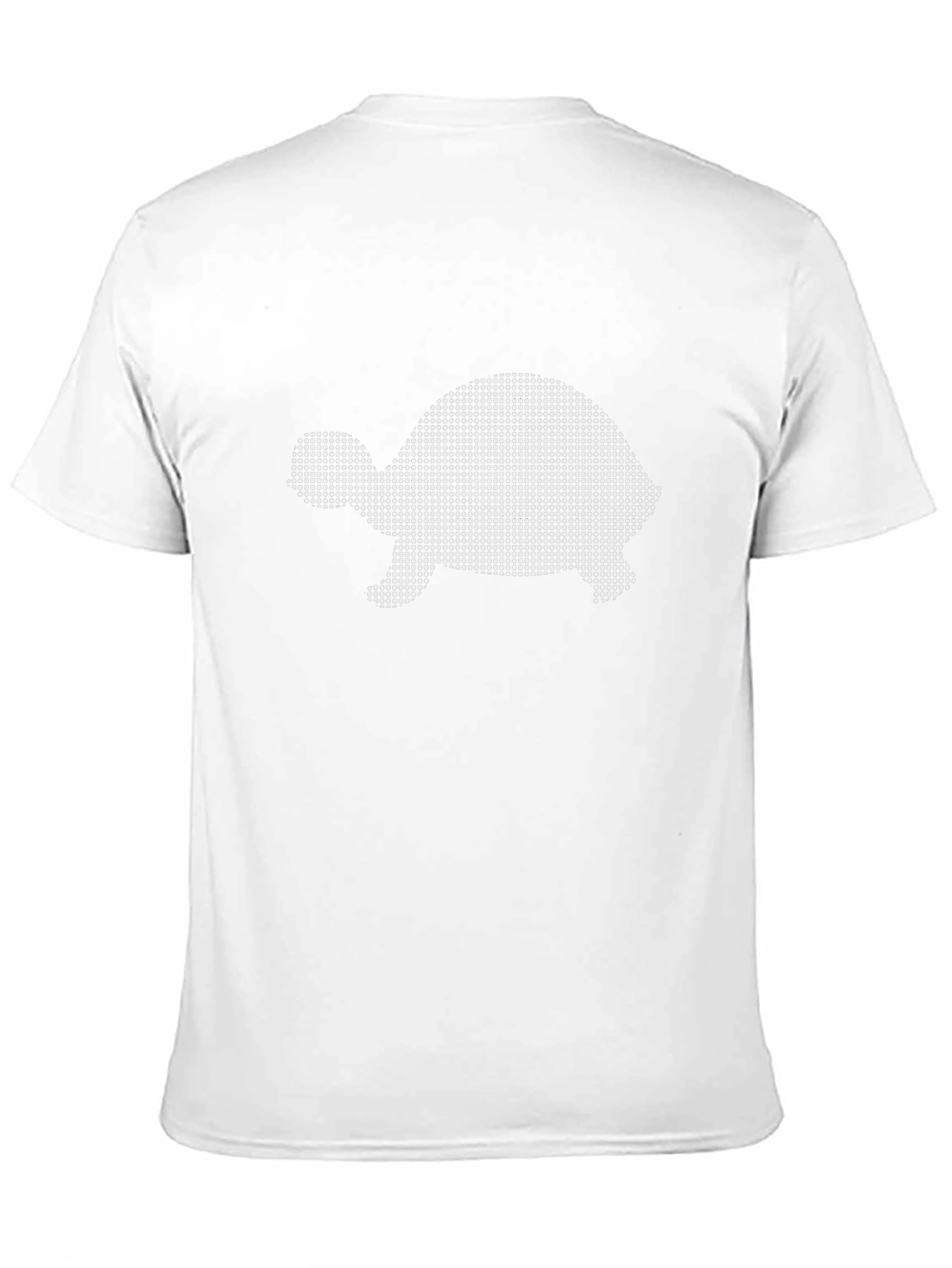 Black Modern Turtle Graphic Black Cotton T-Shirt view 11