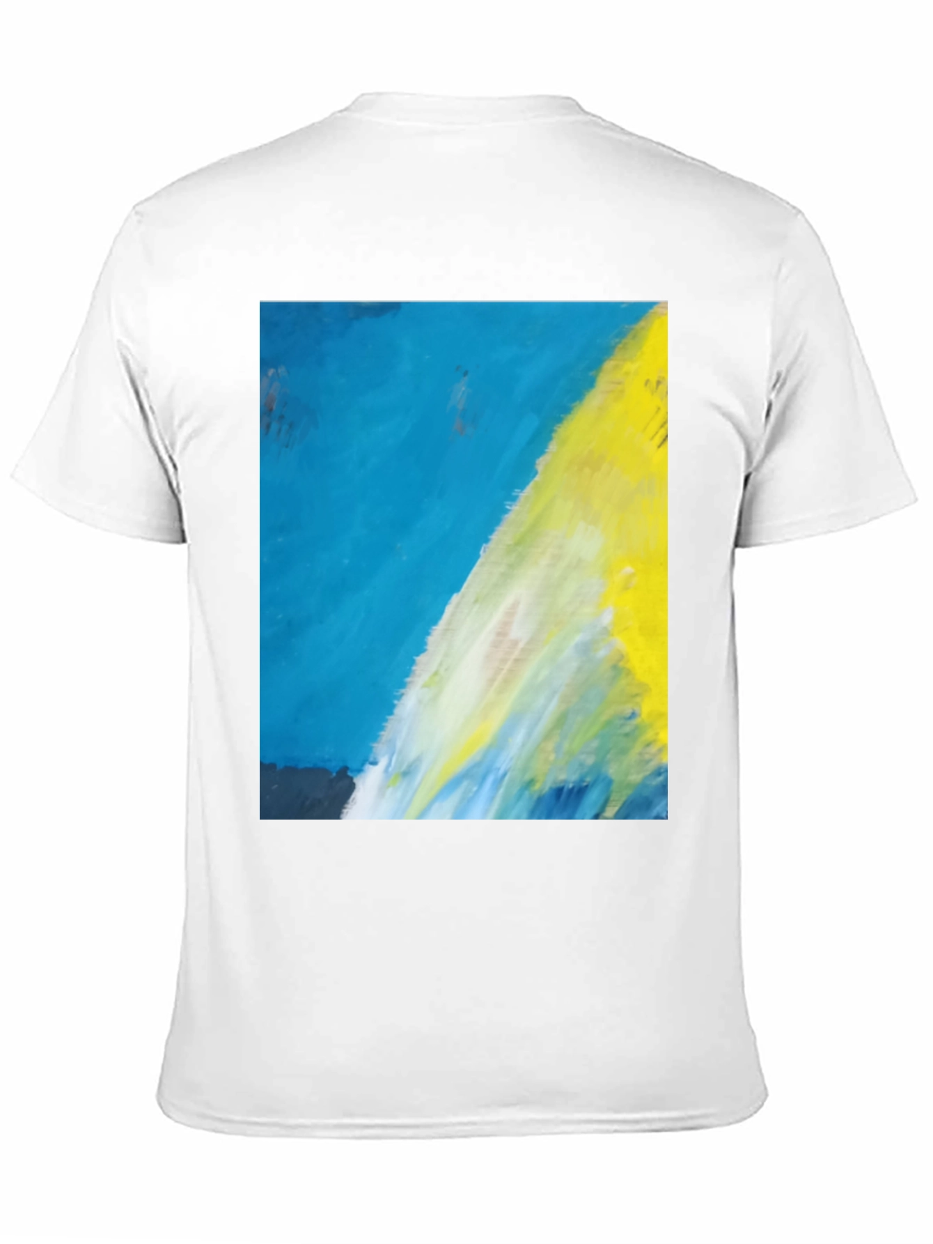 Black Abstract Art T-Shirt - Modern Graphic Tee view 11