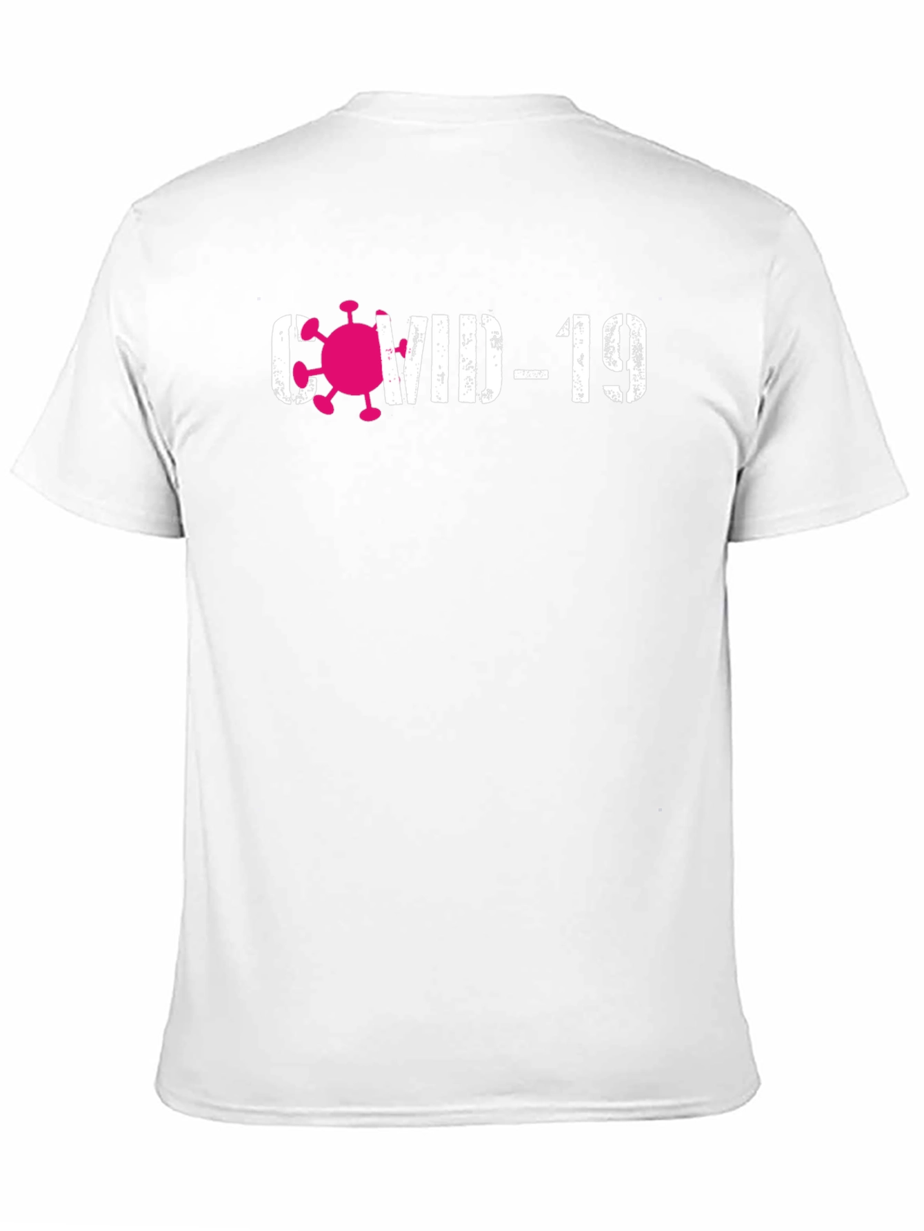 Black COVID-19 Awareness Graphic Tee - Black view 11