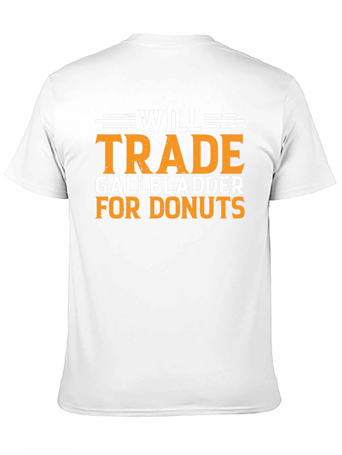 Black Will Trade Gallbladder for Donuts Graphic T-Shirt view 11