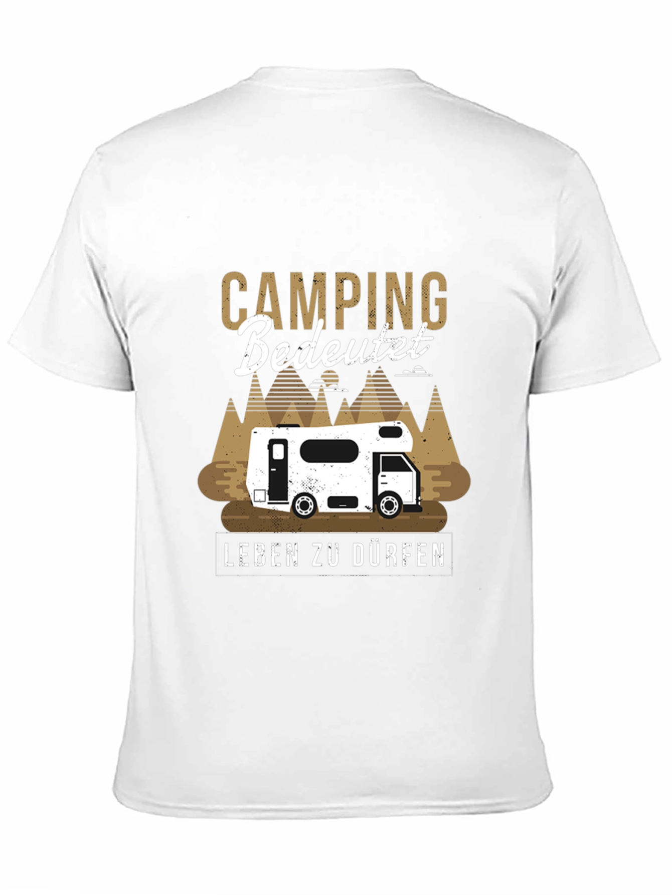 Black Camping bedeutet Leben zu dürfen T-Shirt view 11