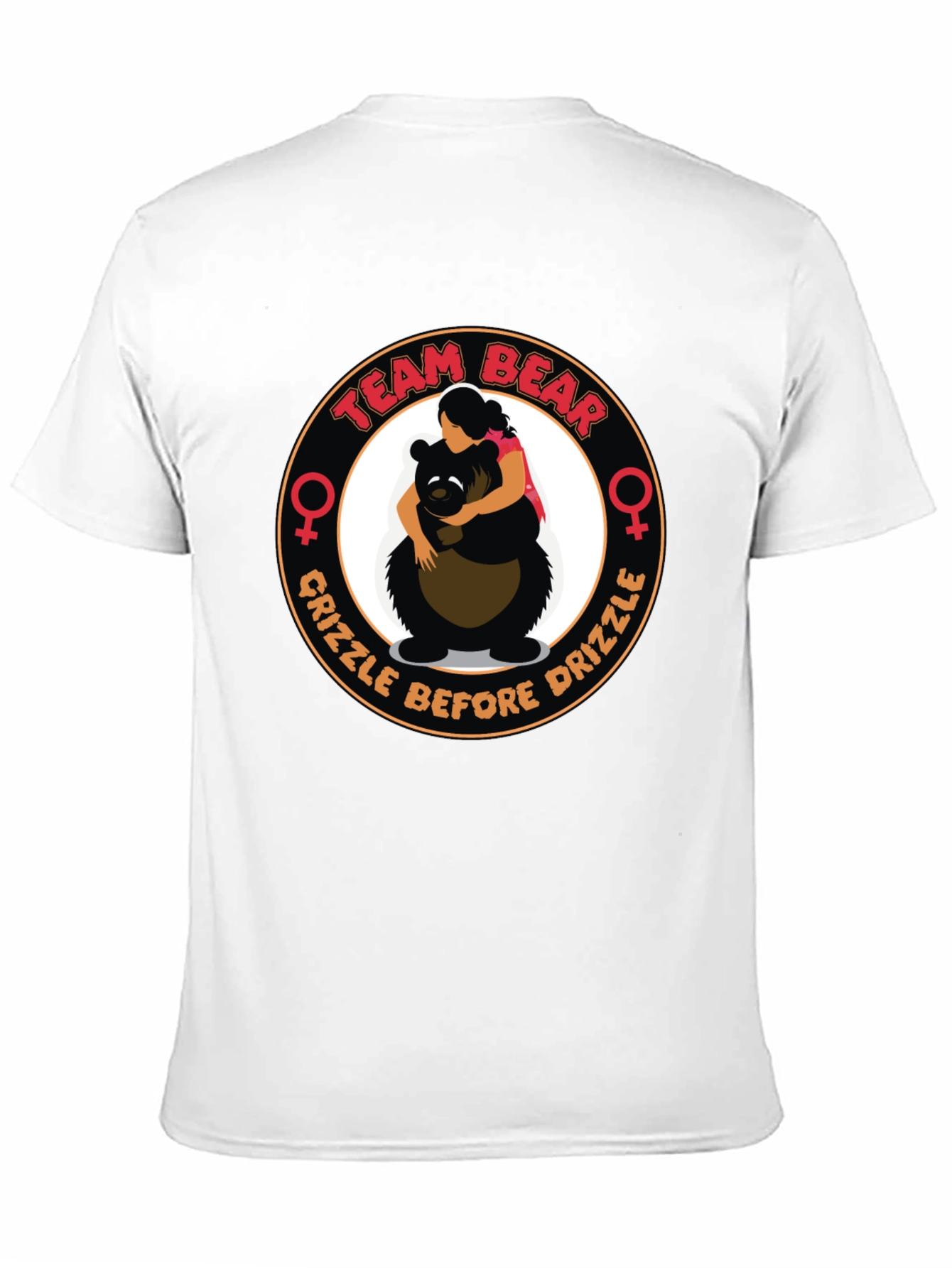 Black Team Bear T-Shirt - Grizzle Before Drizzle view 11