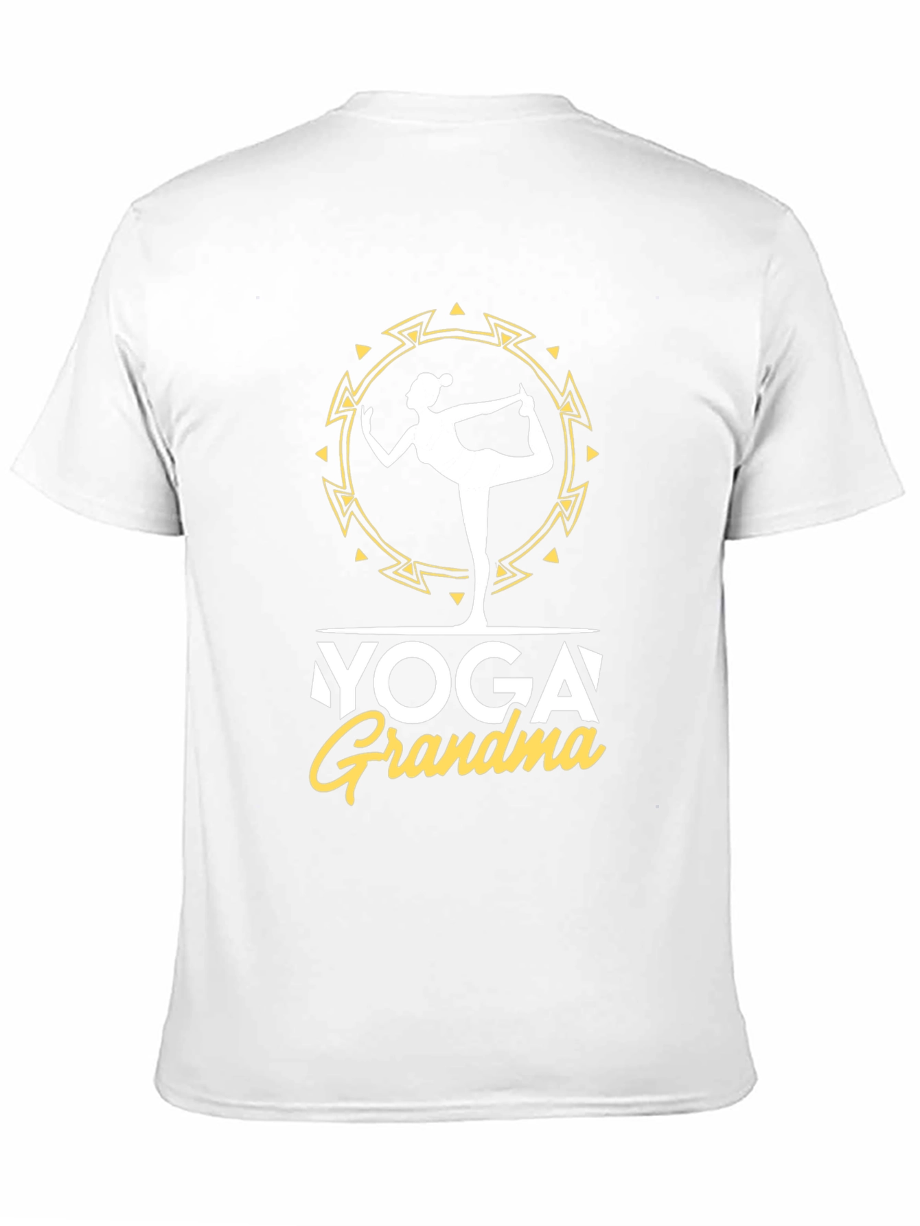 Black Yoga Grandma T-Shirt - Zen Lifestyle view 11