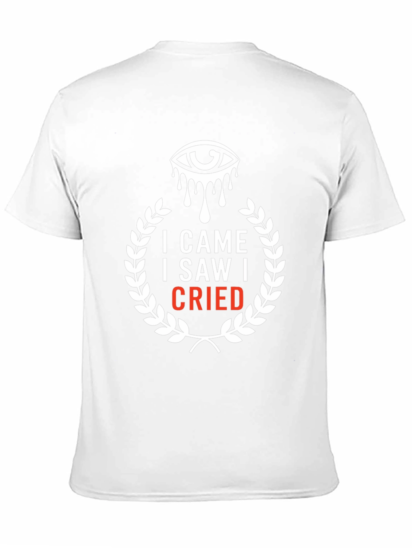 Black I Came I Saw I Cried Graphic Tee view 11