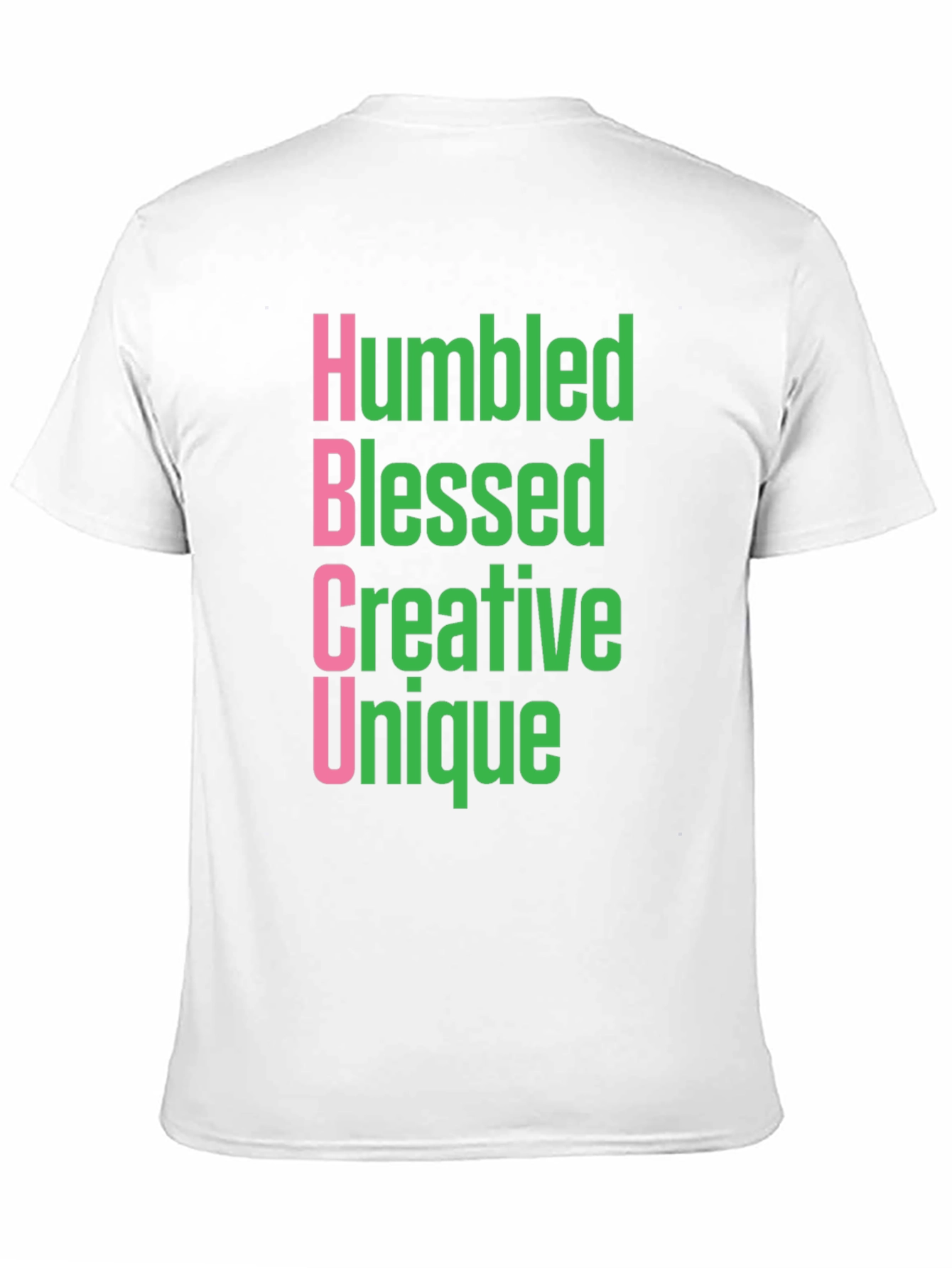 Black Humbled Blessed Creative Unique HBCU T-Shirt view 11