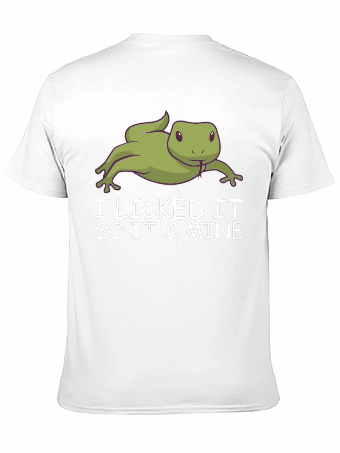 Black I Licked It So It's Mine T-Shirt view 11